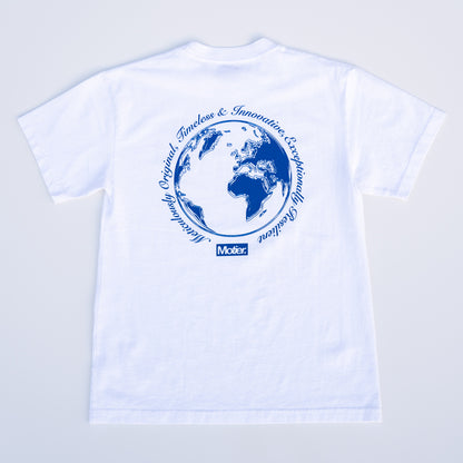 The Globalist Luxe Tee (White)