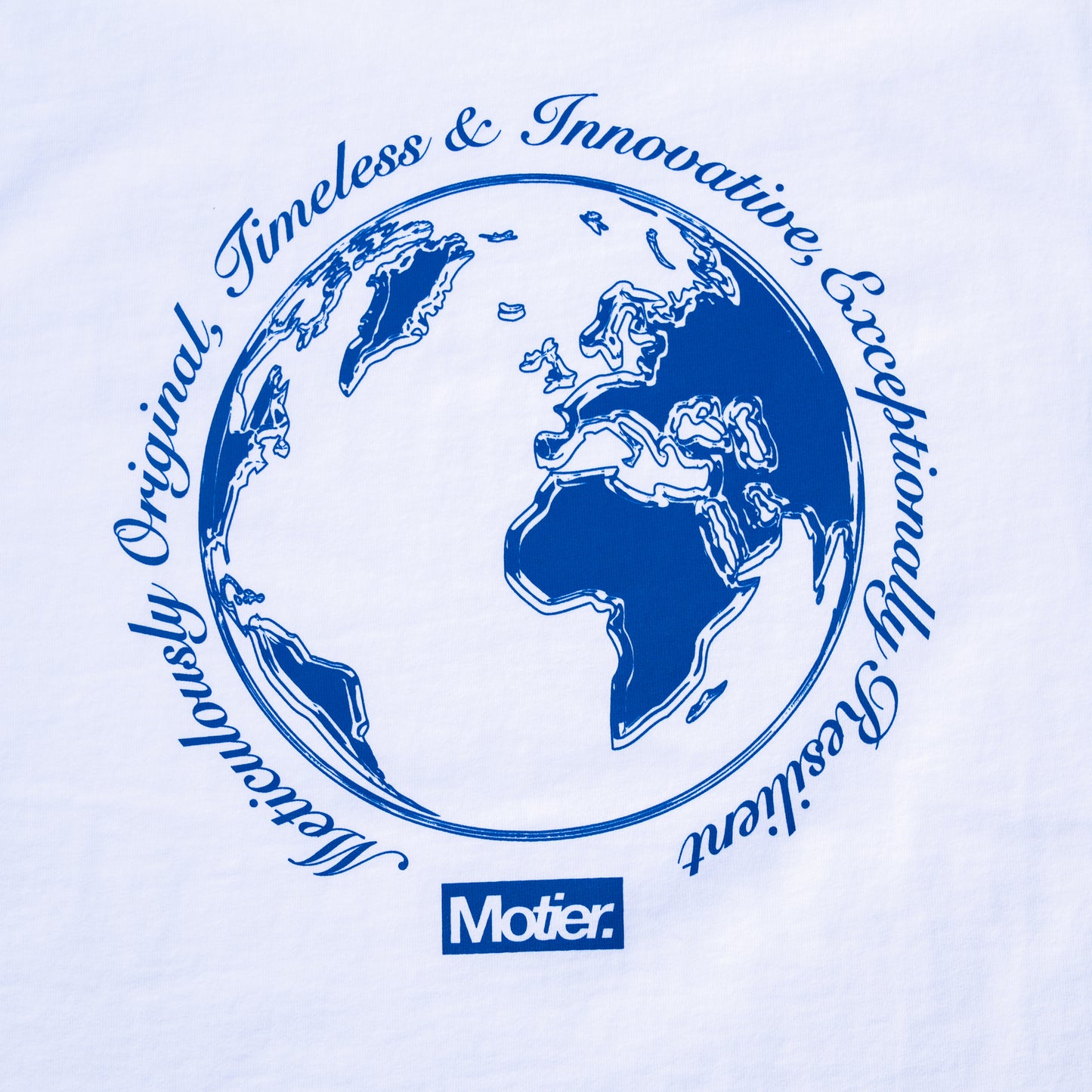 The Globalist Luxe Tee (White)