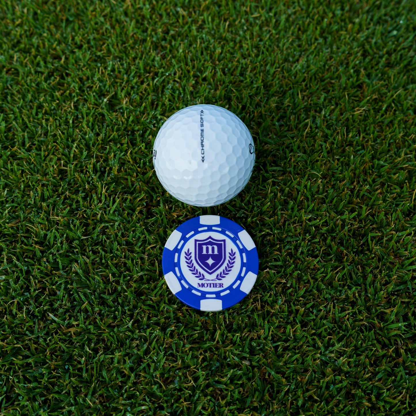 Motier Golf Club Ball Marker (Blue)
