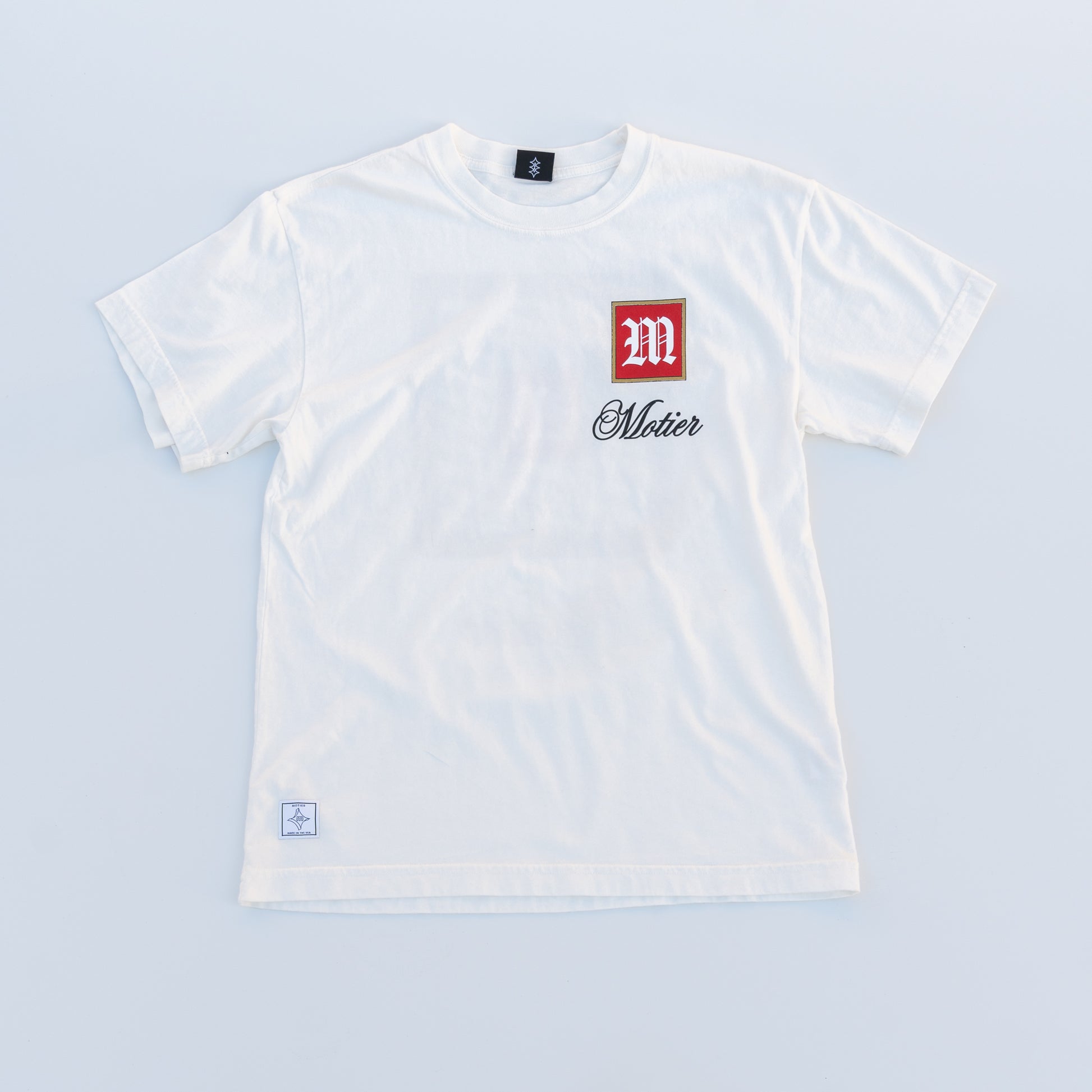 The Grand Finale Luxe Tee (Snow White) - Motier Lafayette 