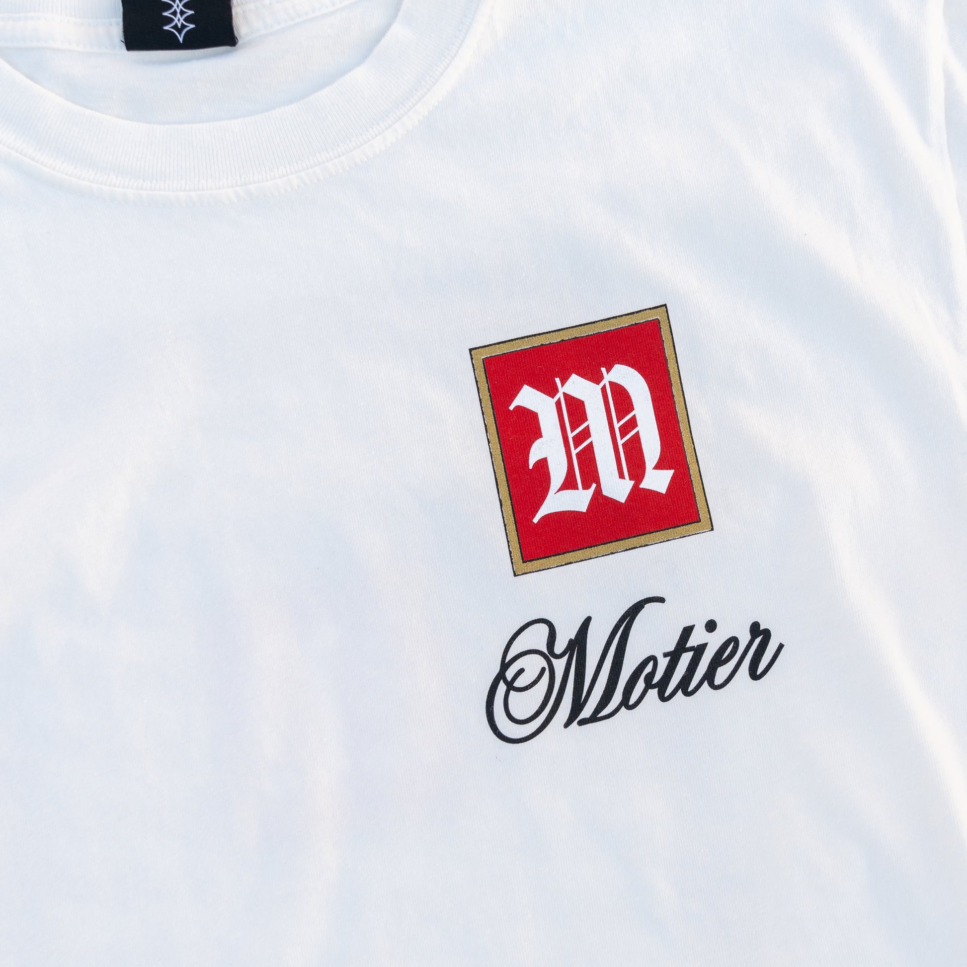 The Grand Finale Luxe Tee (Snow White) - Motier Lafayette 