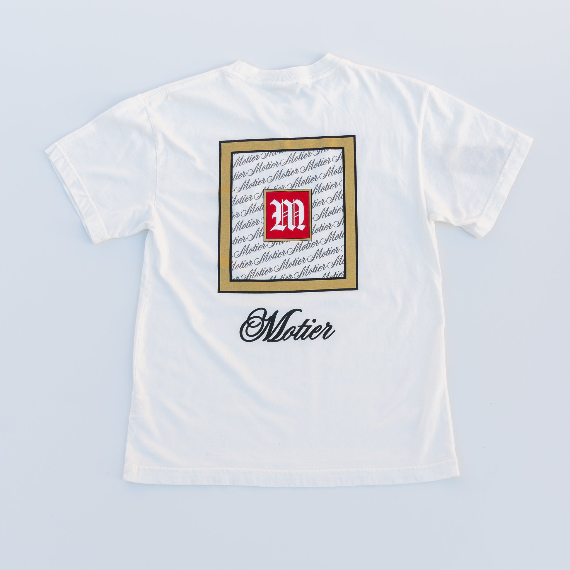 The Grand Finale Luxe Tee (Snow White) - Motier Lafayette 