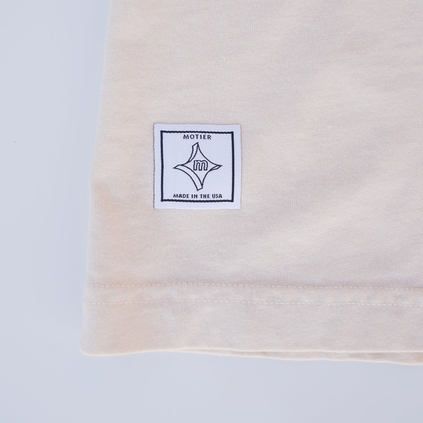 The Grand Script Luxe Tee (Moonbeam)