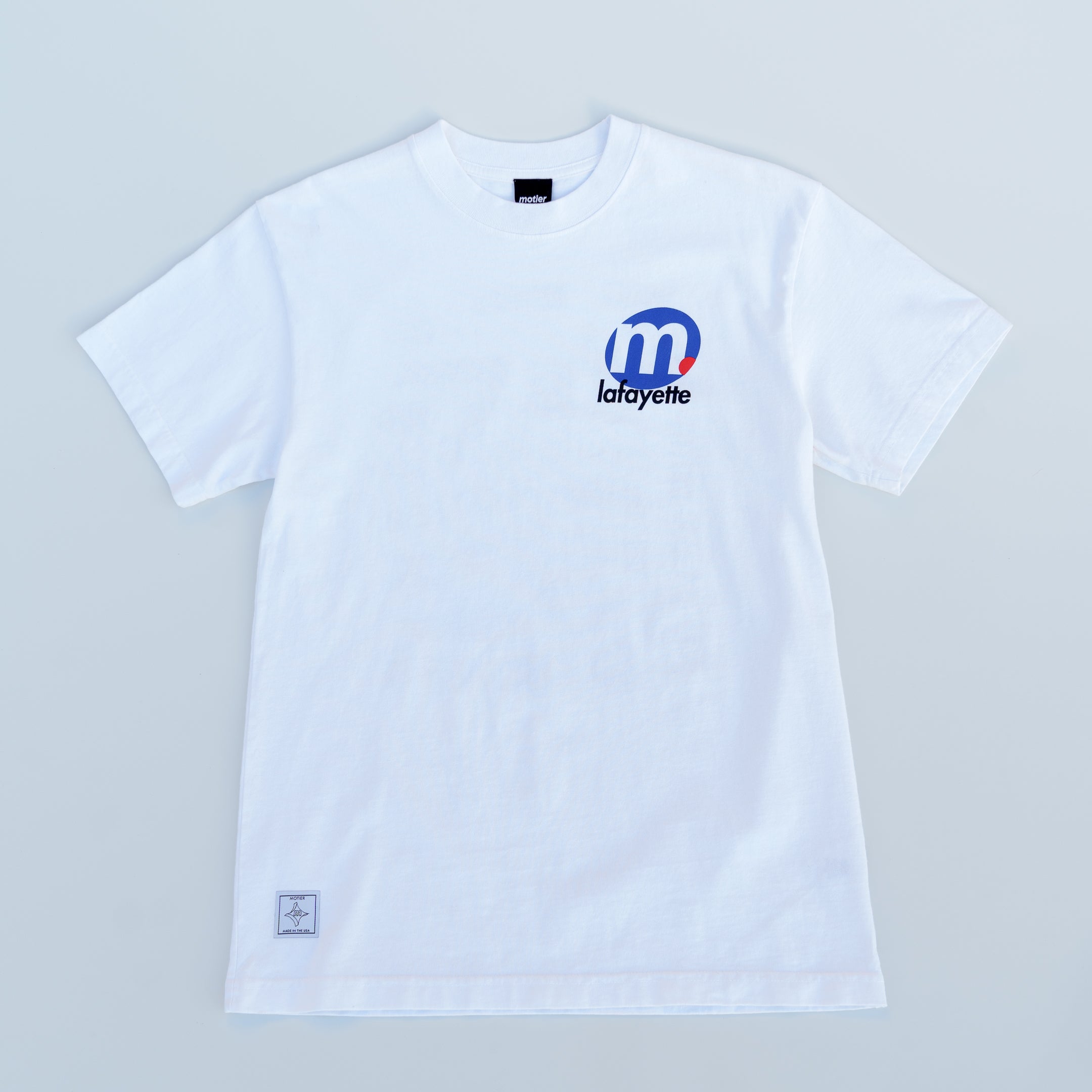 The OG Graphics Luxe Signature Tee (White) - Motier Lafayette 