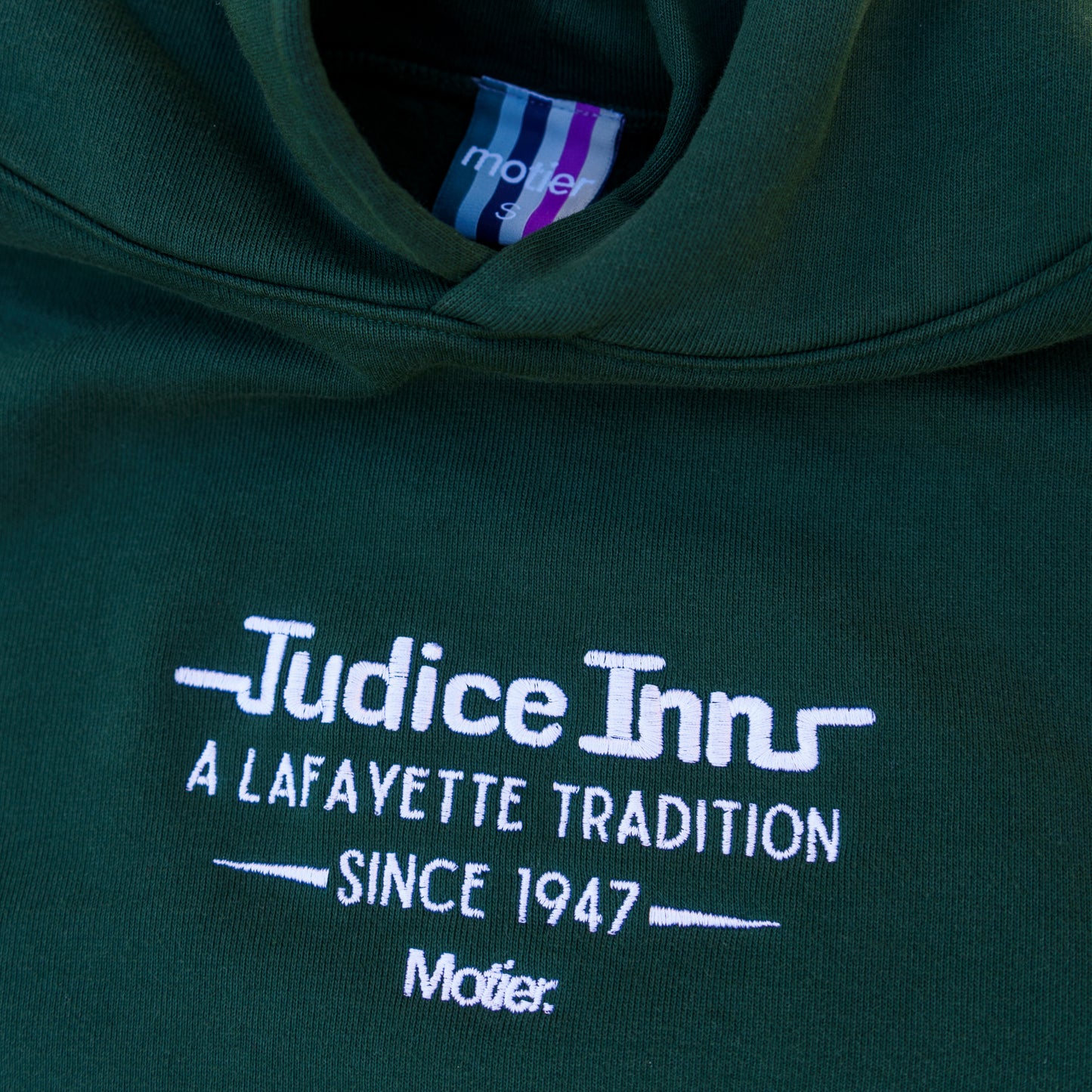 Motier for Judice Inn Luxe Hoodie (Green Gables)