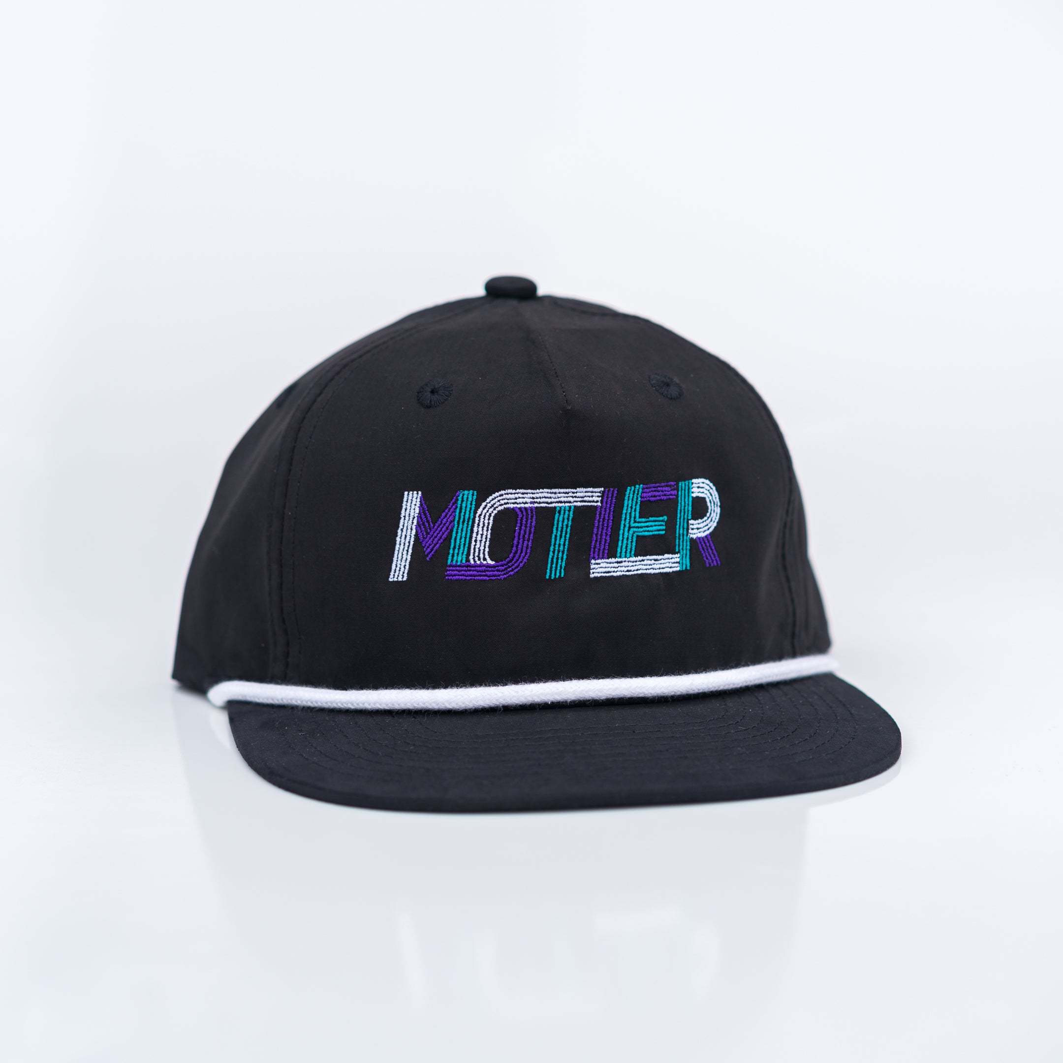 The Transit Roped Snapback (Black) - Motier Lafayette 
