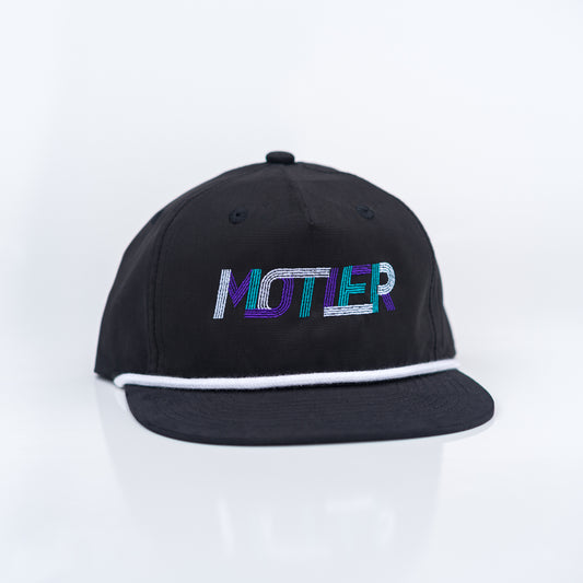 The Transit Roped Snapback (Black) - Motier Lafayette 