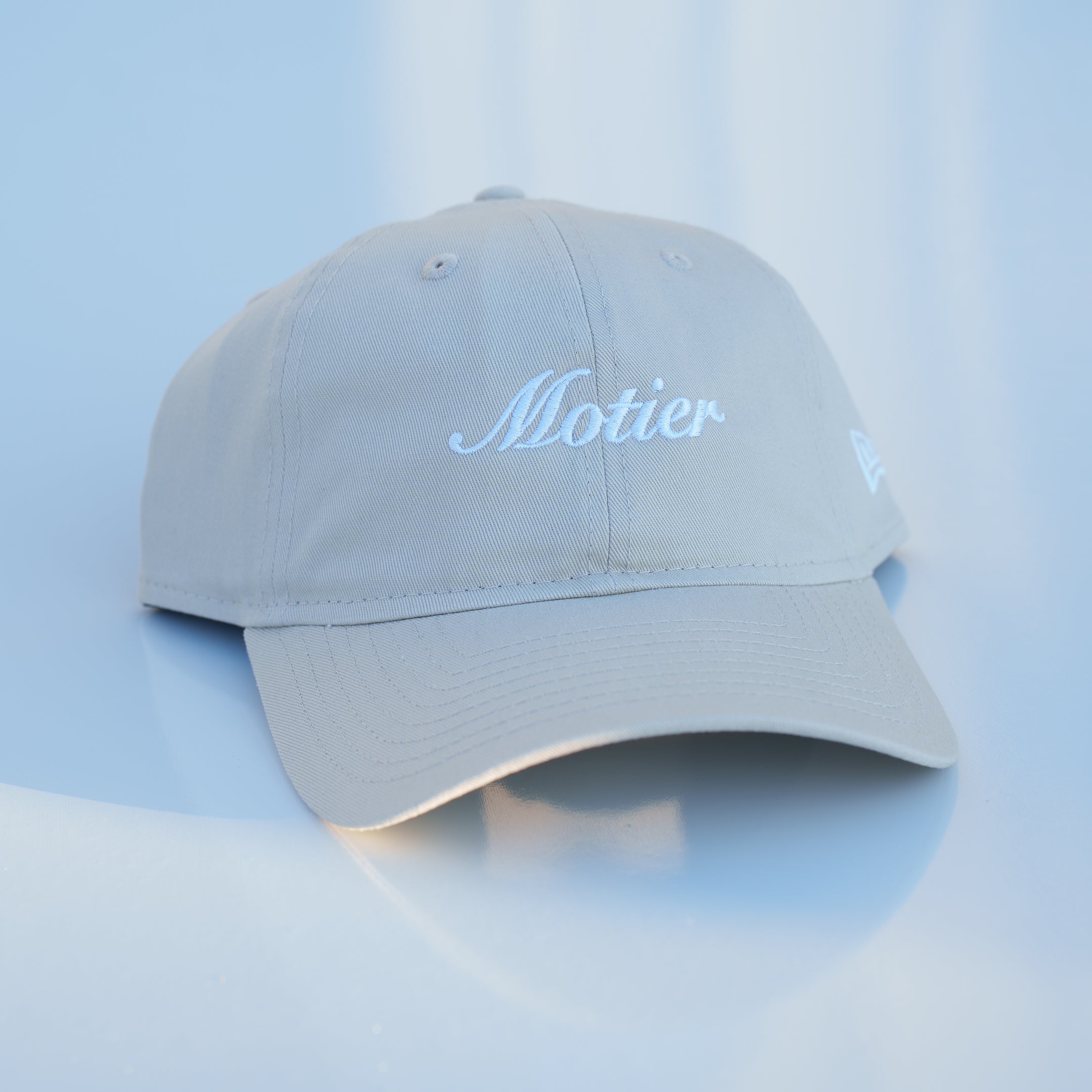 Motier New Era Script Dad Hat (Tan)