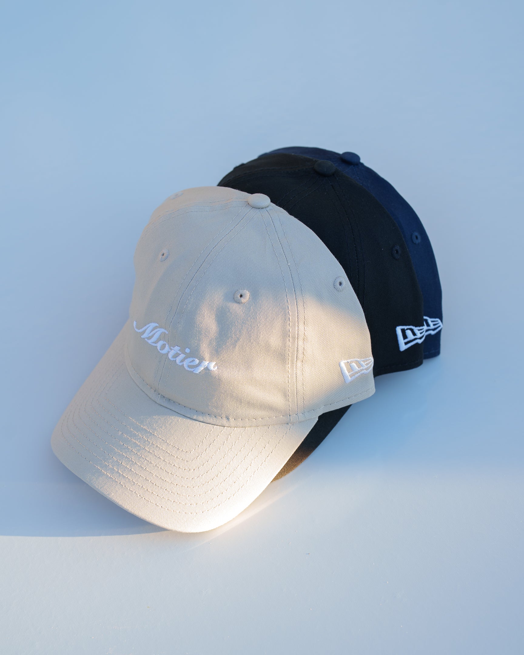 Motier New Era Script Dad Hat (Navy)
