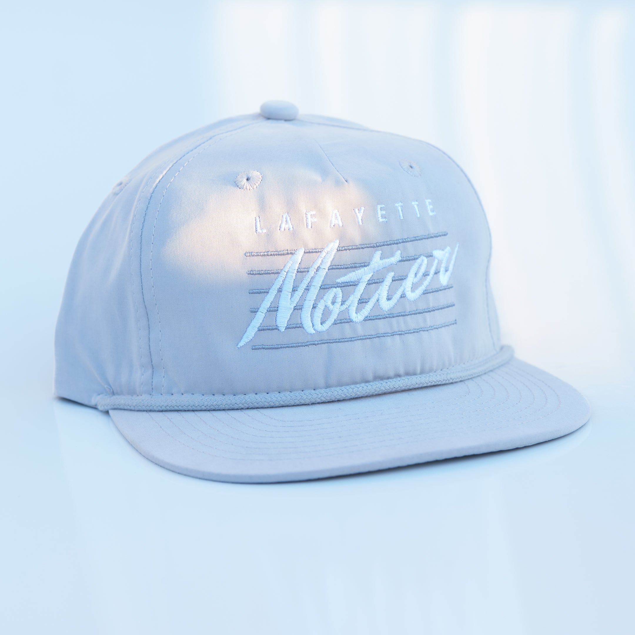 Retro Lafayette Roped Snapback (Grey/Granite)