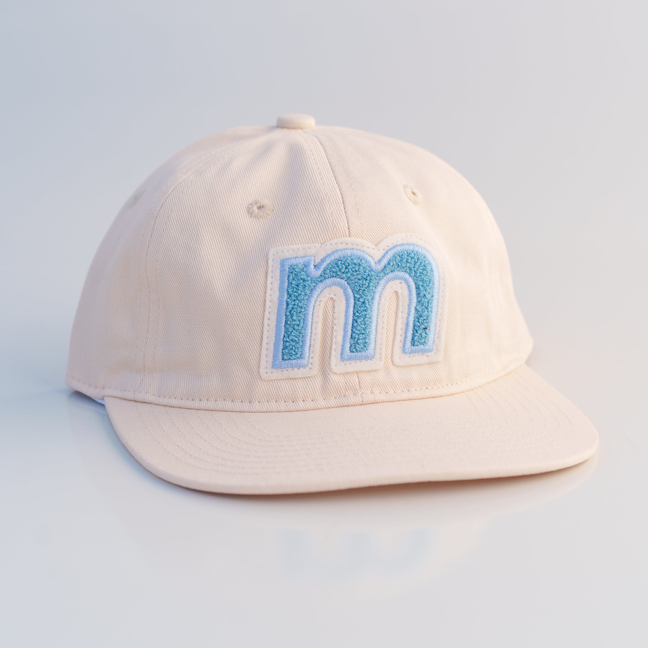 The Chenille Patch Strapback (Crème)