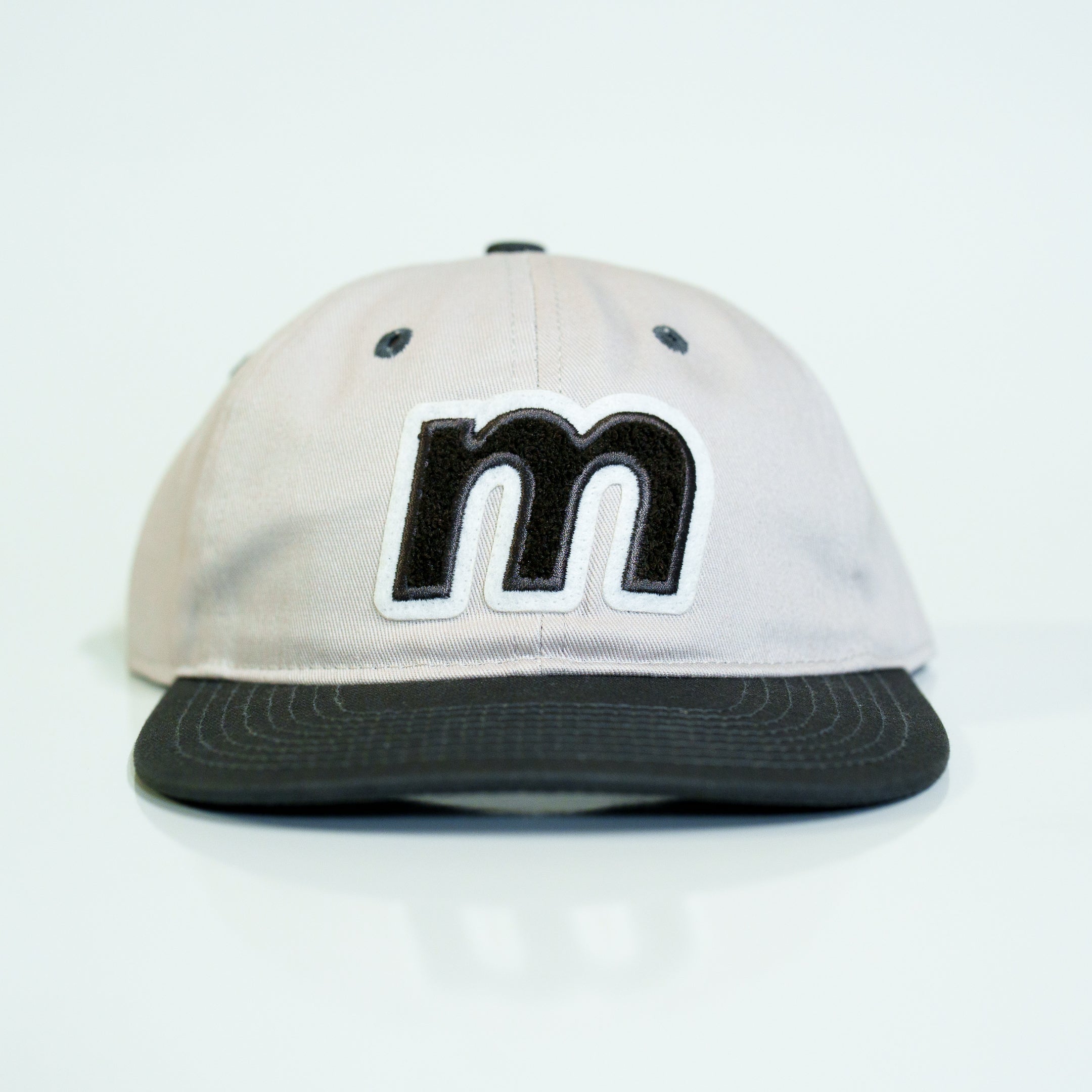 The Chenille Patch Strapback (Grey/Asphalt)