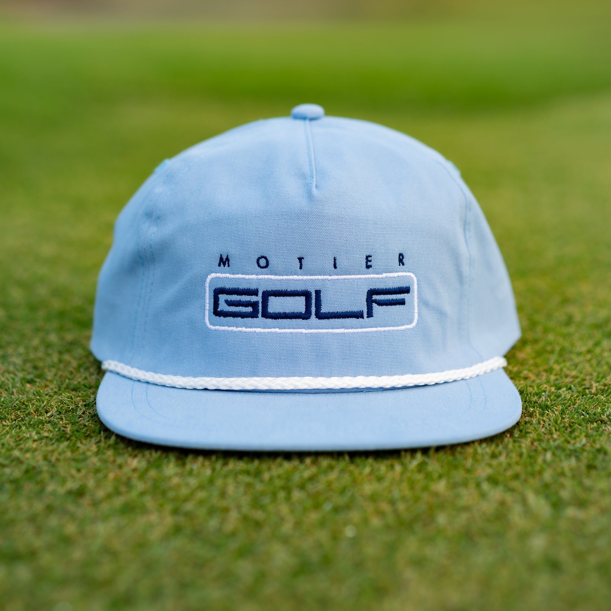 The Hyperdrive Roped Snapback (Baby Blue) - Motier Lafayette 
