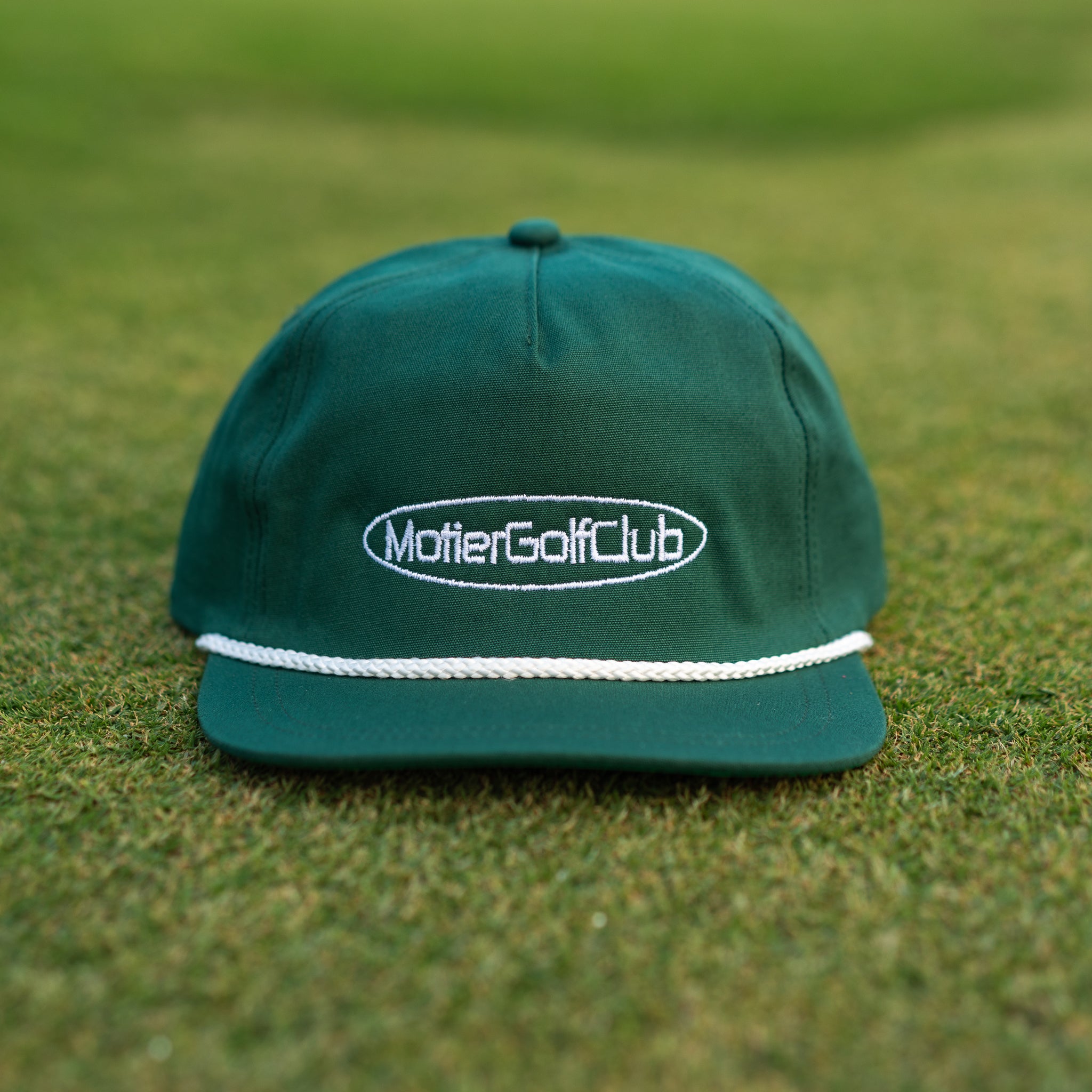 The Apex Roped Strapback (Pine) - Motier Lafayette 