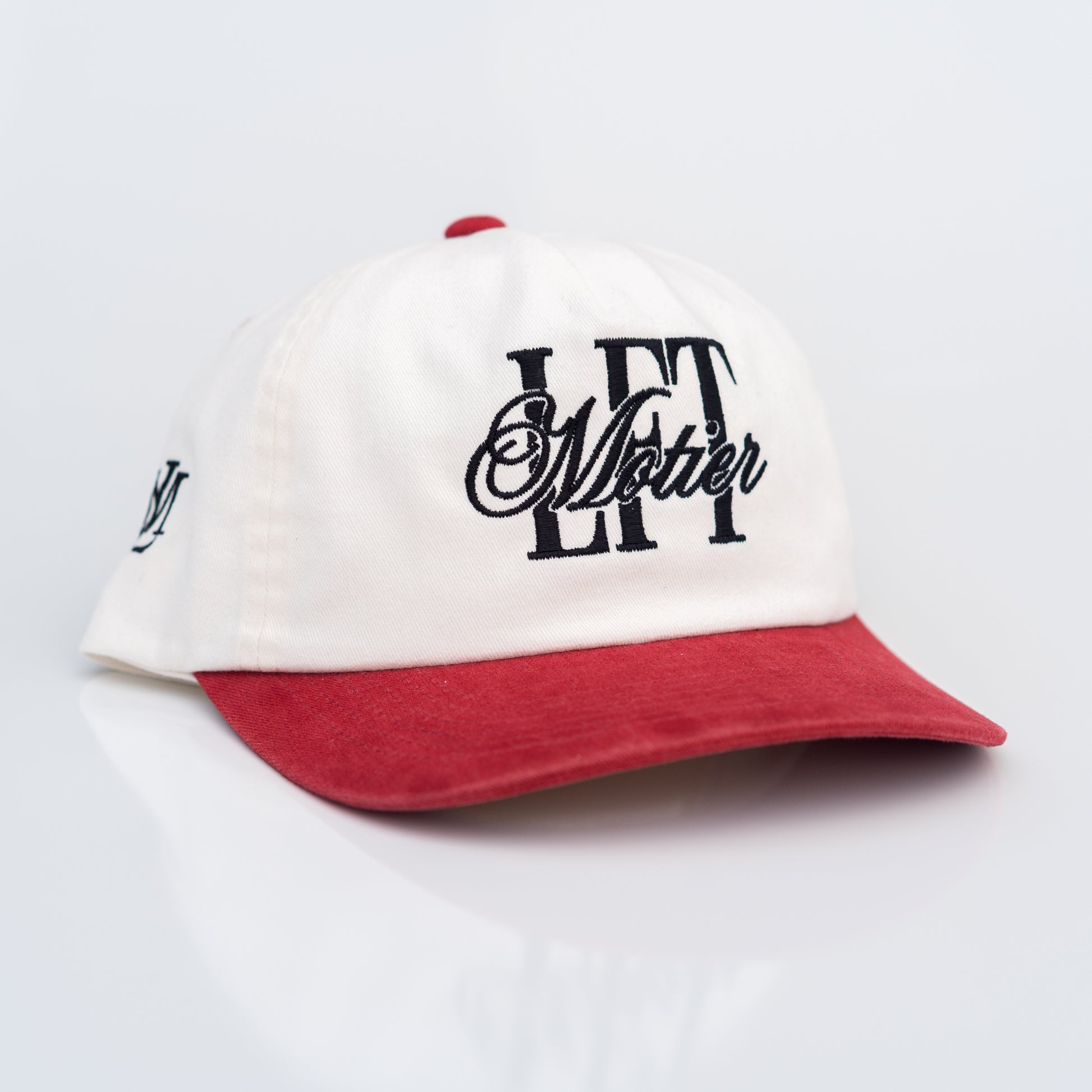 The LFT Maison Snapback (Cardinal/Off-White) - Motier Lafayette 