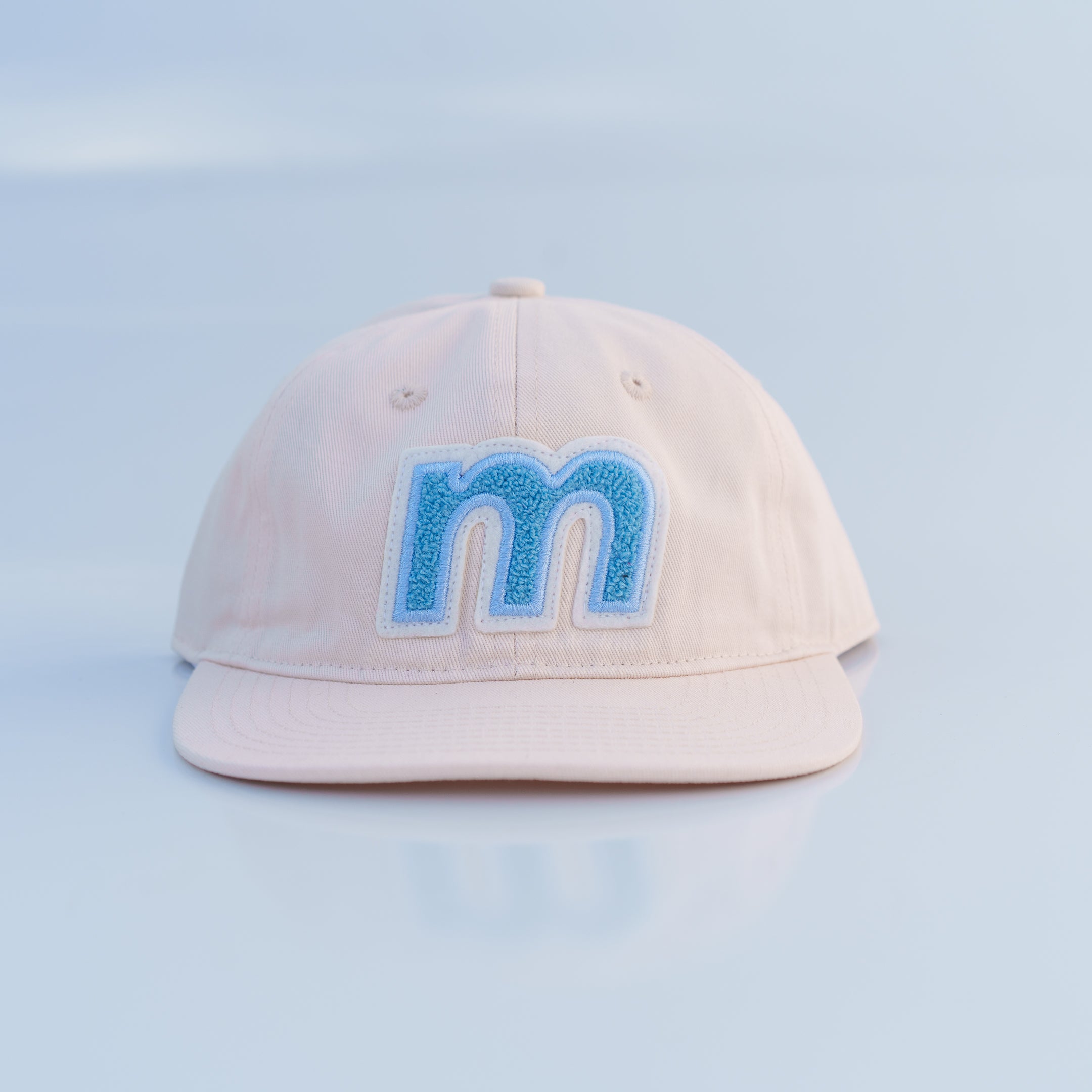 The Chenille Patch Strapback (Crème)