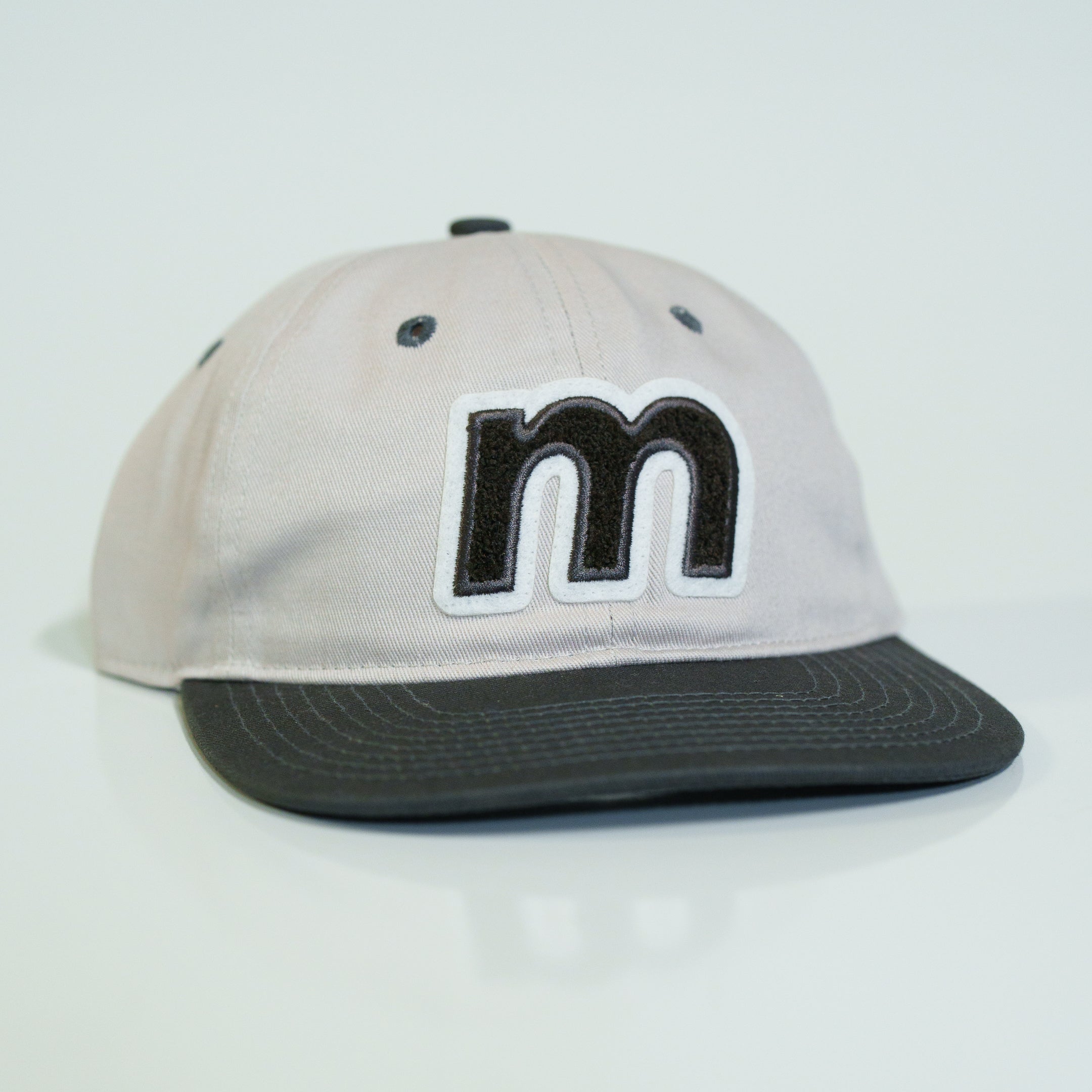 The Chenille Patch Strapback (Grey/Asphalt)