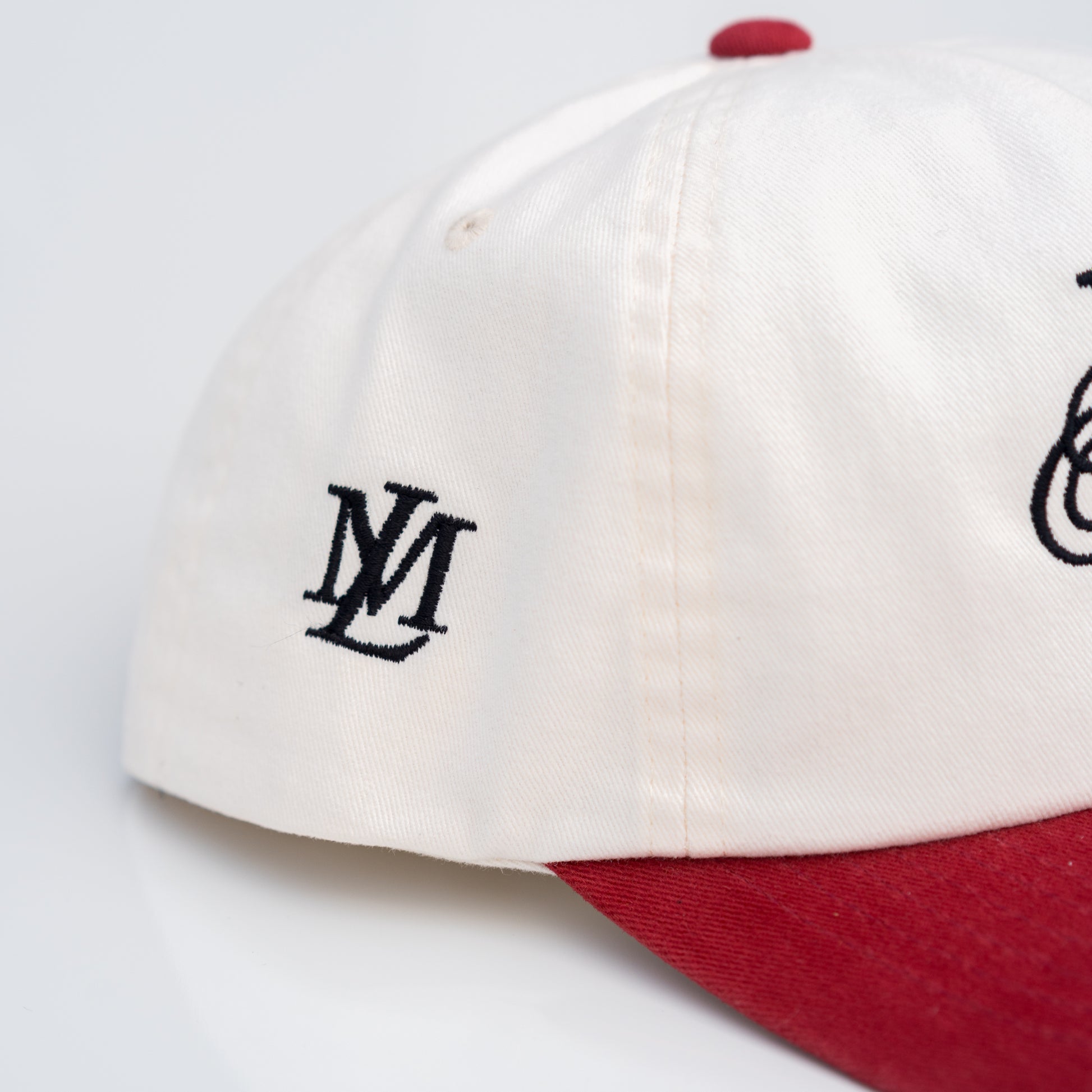 The LFT Maison Snapback (Cardinal/Off-White) - Motier Lafayette 