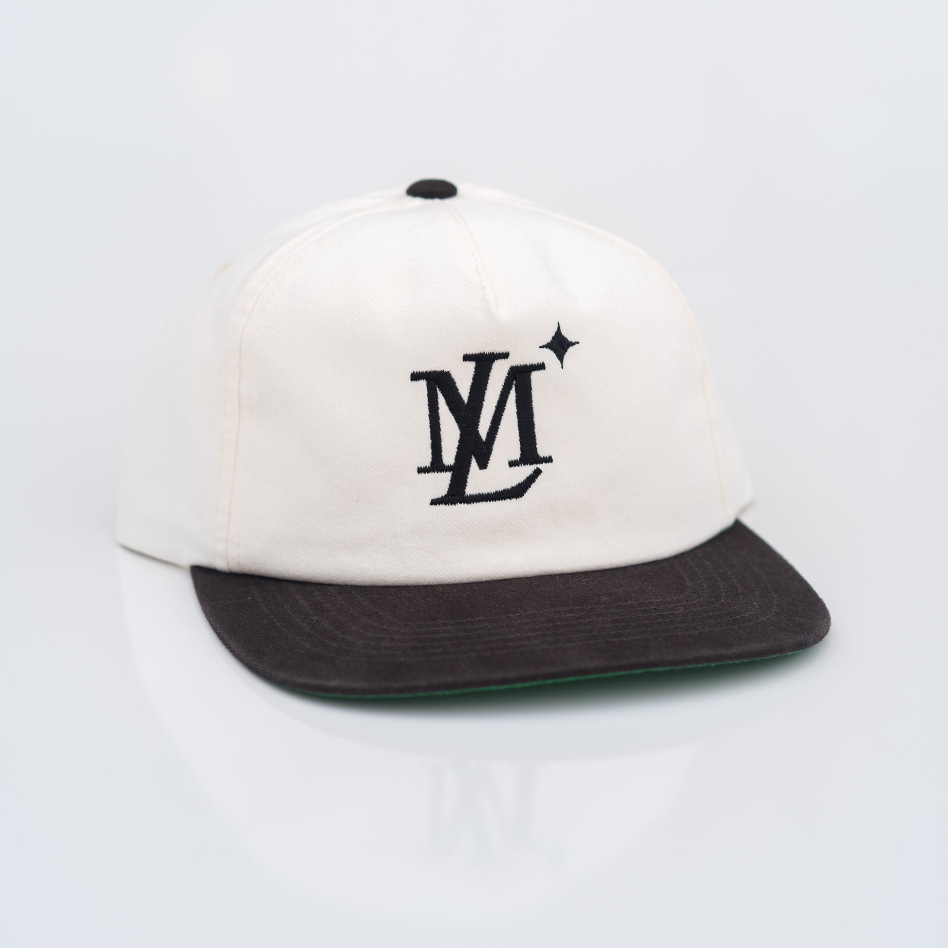 The Insignia Snapback (Black/Off-White) - Motier Lafayette 