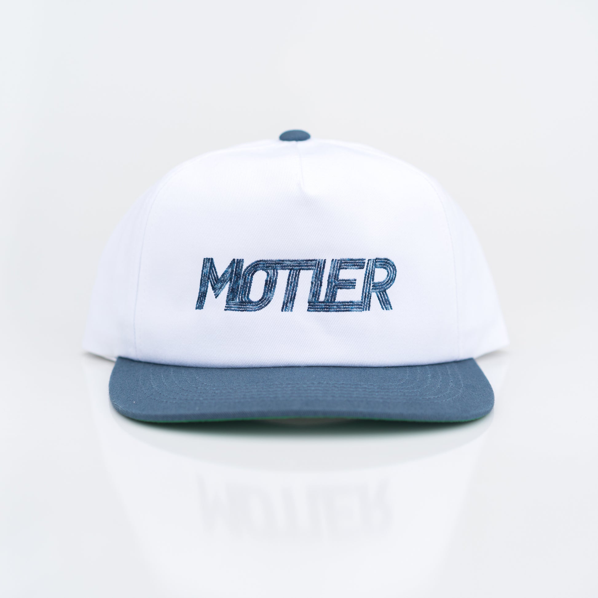 The Transit Snapback (Slate Blue/White) - Motier Lafayette 