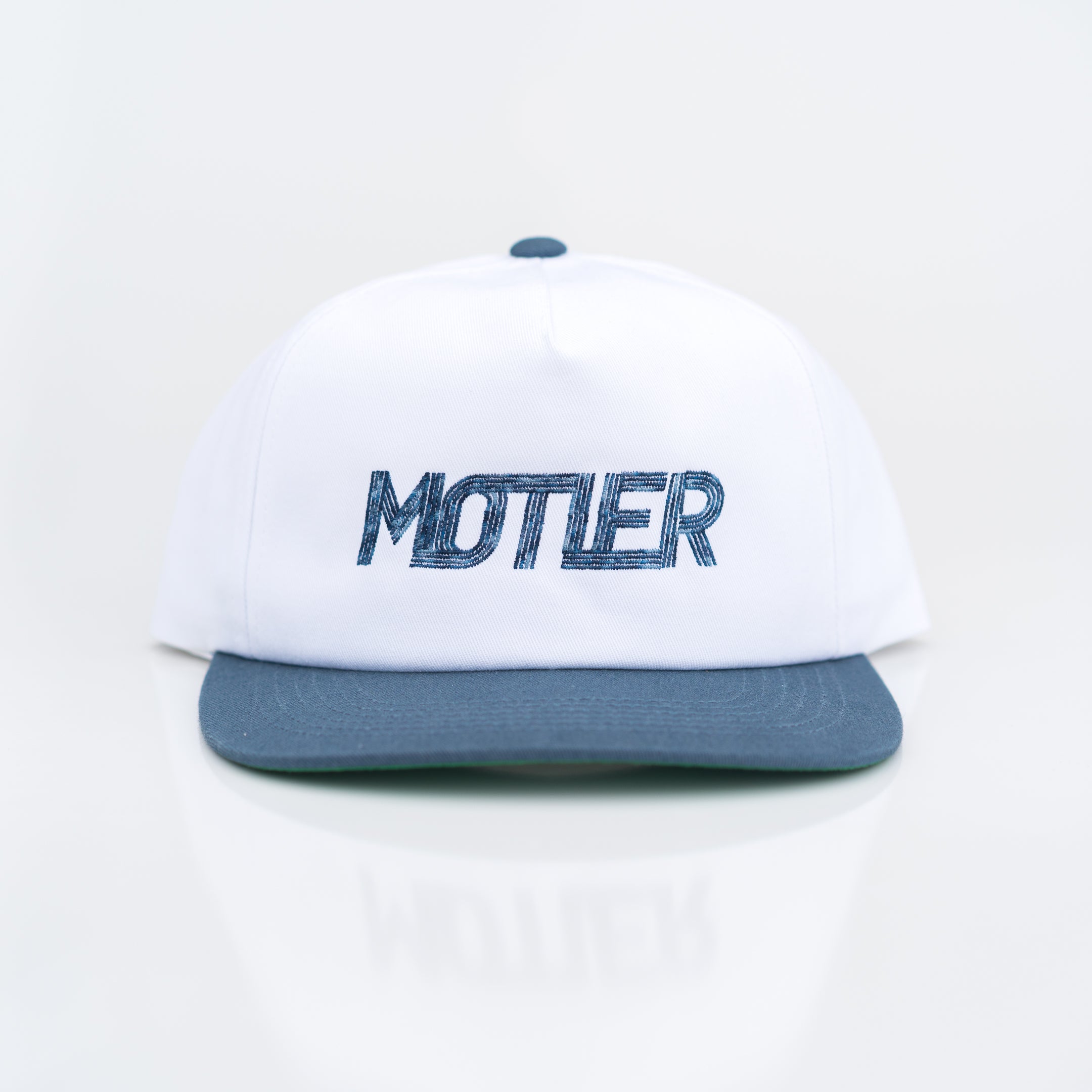 The Transit Snapback (Slate Blue/White) - Motier Lafayette 