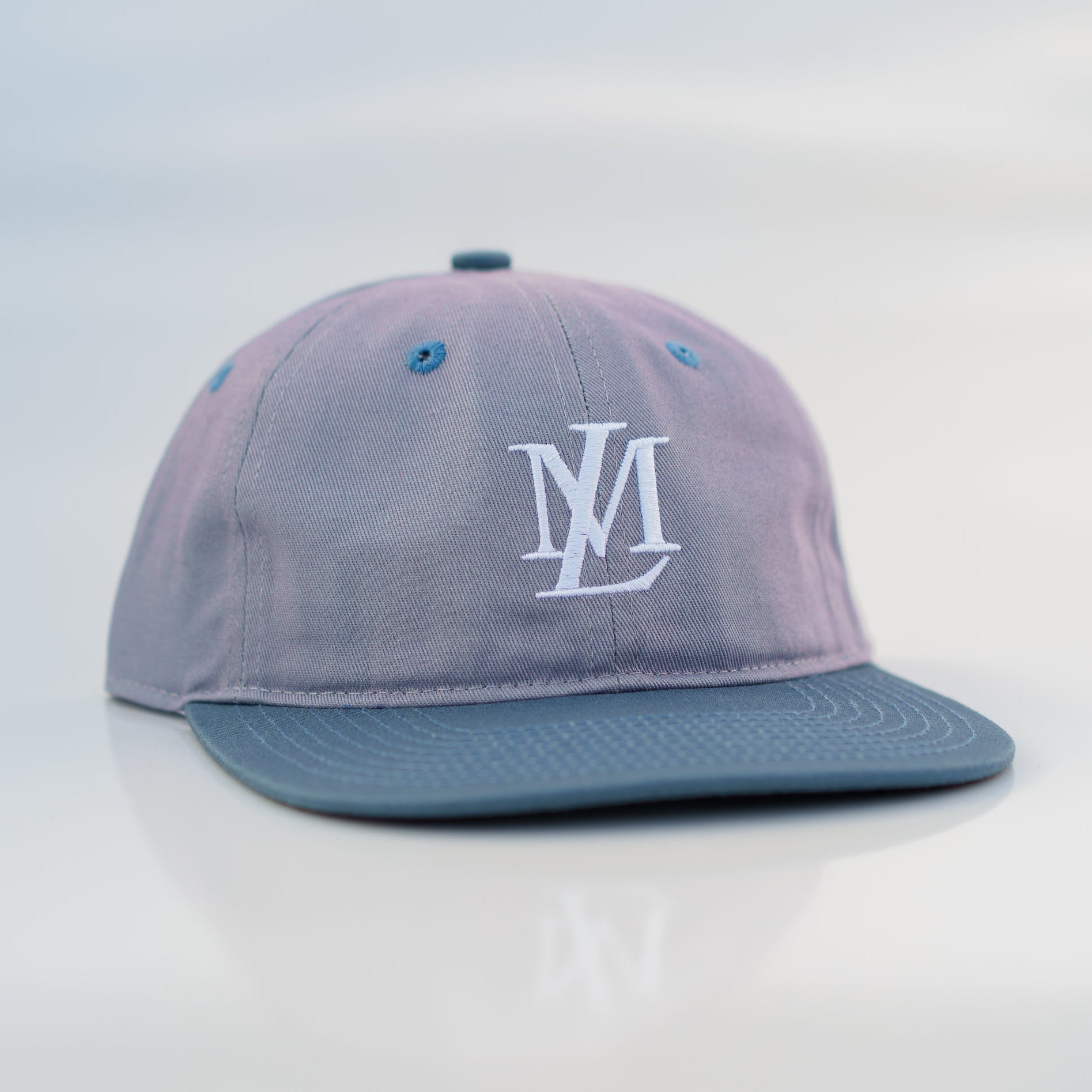 The Two Tone Insignia Strapback (Denim/Storm)