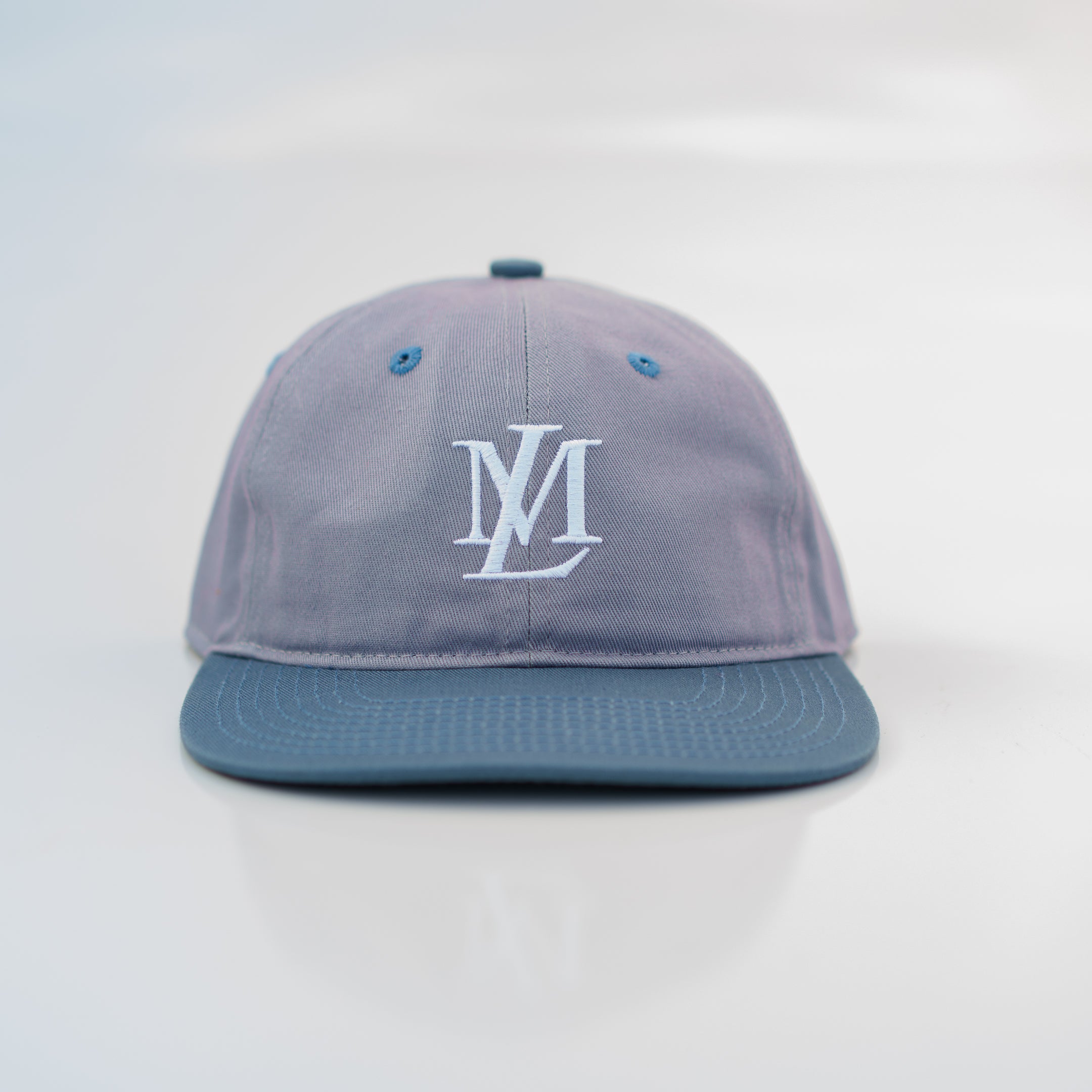 The Two Tone Insignia Strapback (Denim/Storm)