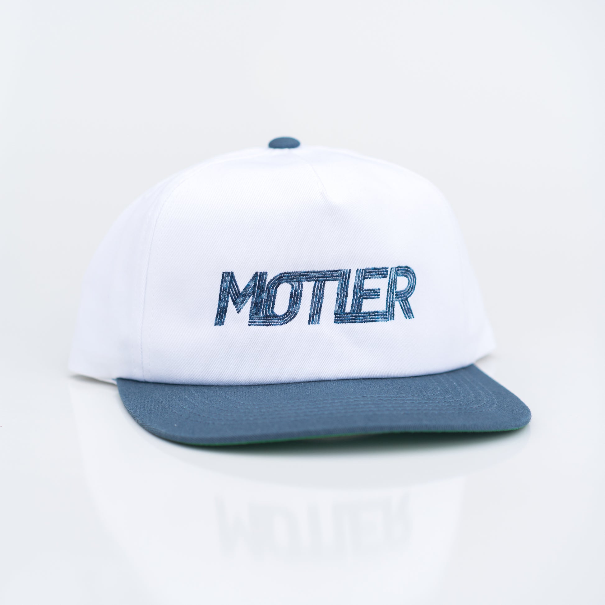 The Transit Snapback (Slate Blue/White) - Motier Lafayette 