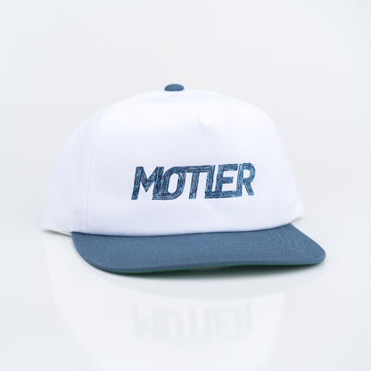 The Transit Snapback (Slate Blue/White) - Motier Lafayette 