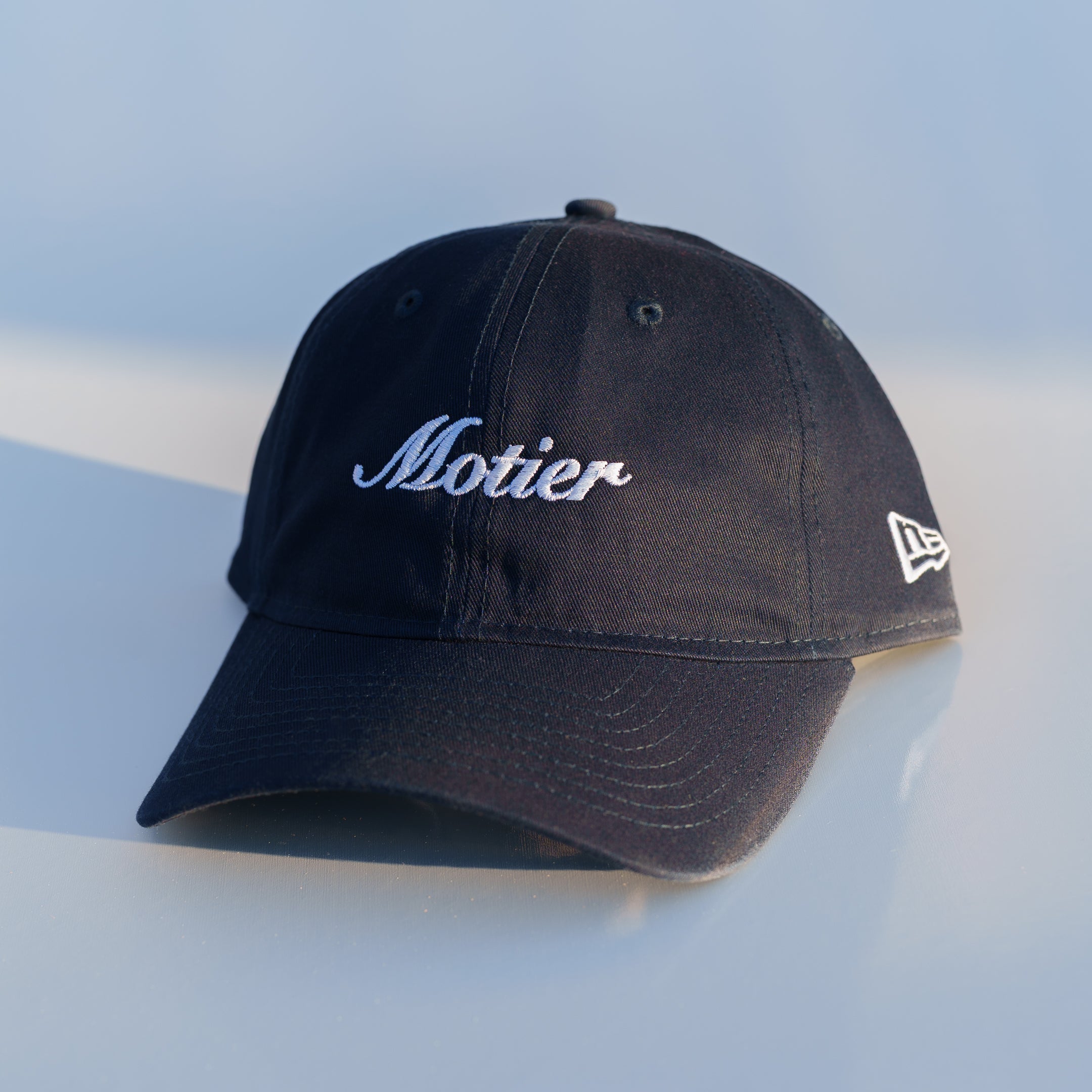 Motier New Era Script Dad Hat (Navy)