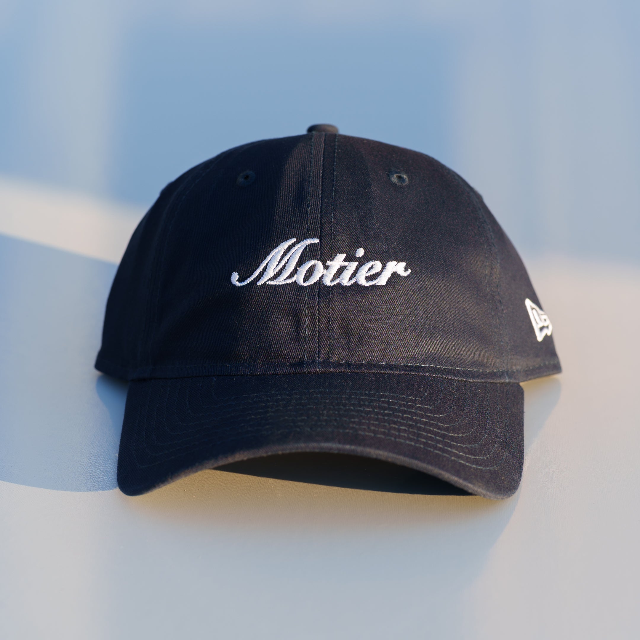 Motier New Era Script Dad Hat (Navy)