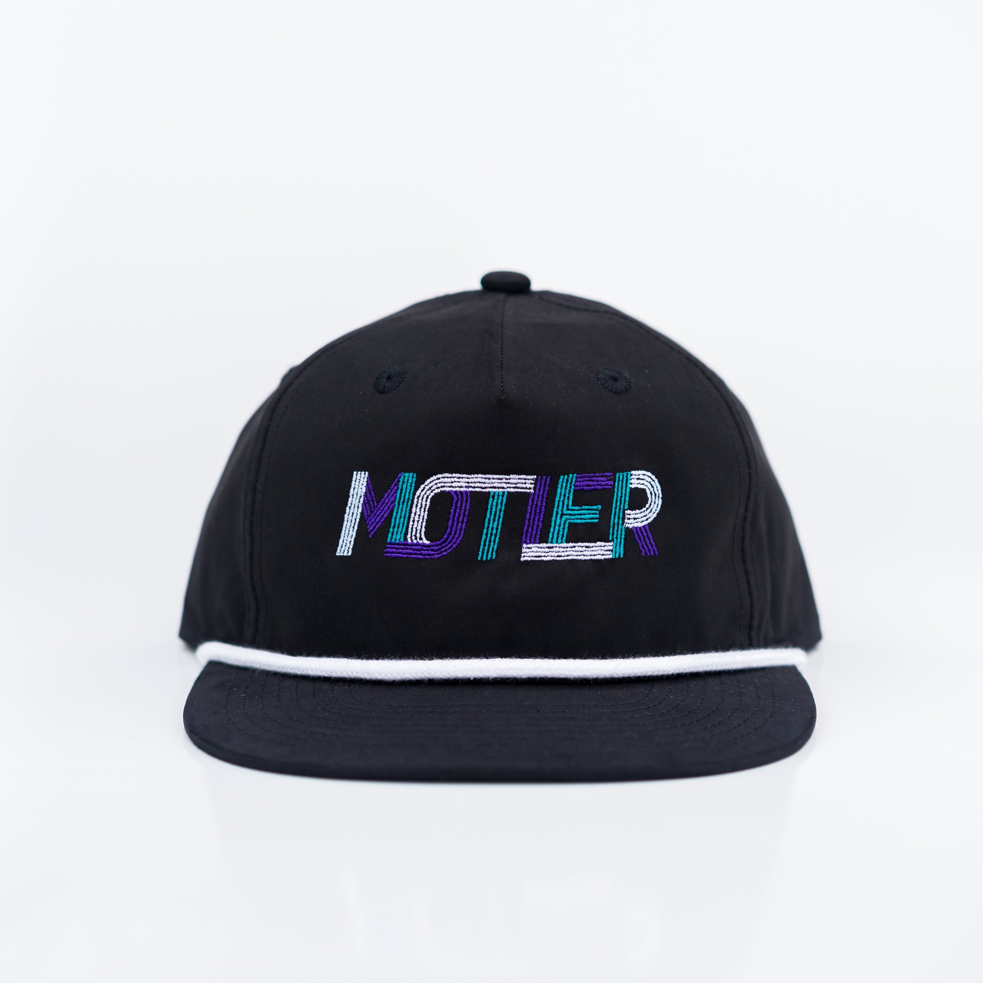 The Transit Roped Snapback (Black) - Motier Lafayette 