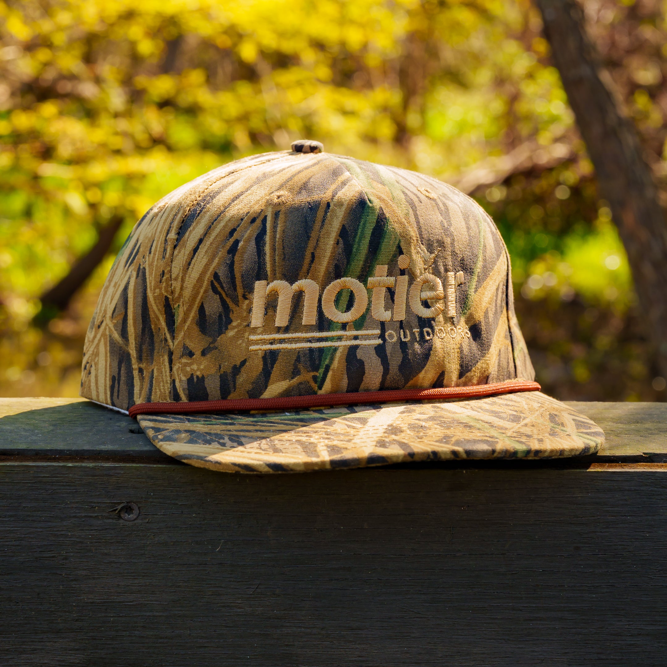 The Motier Outdoors Classic Snapback (Shadow Grass) - Motier Lafayette 