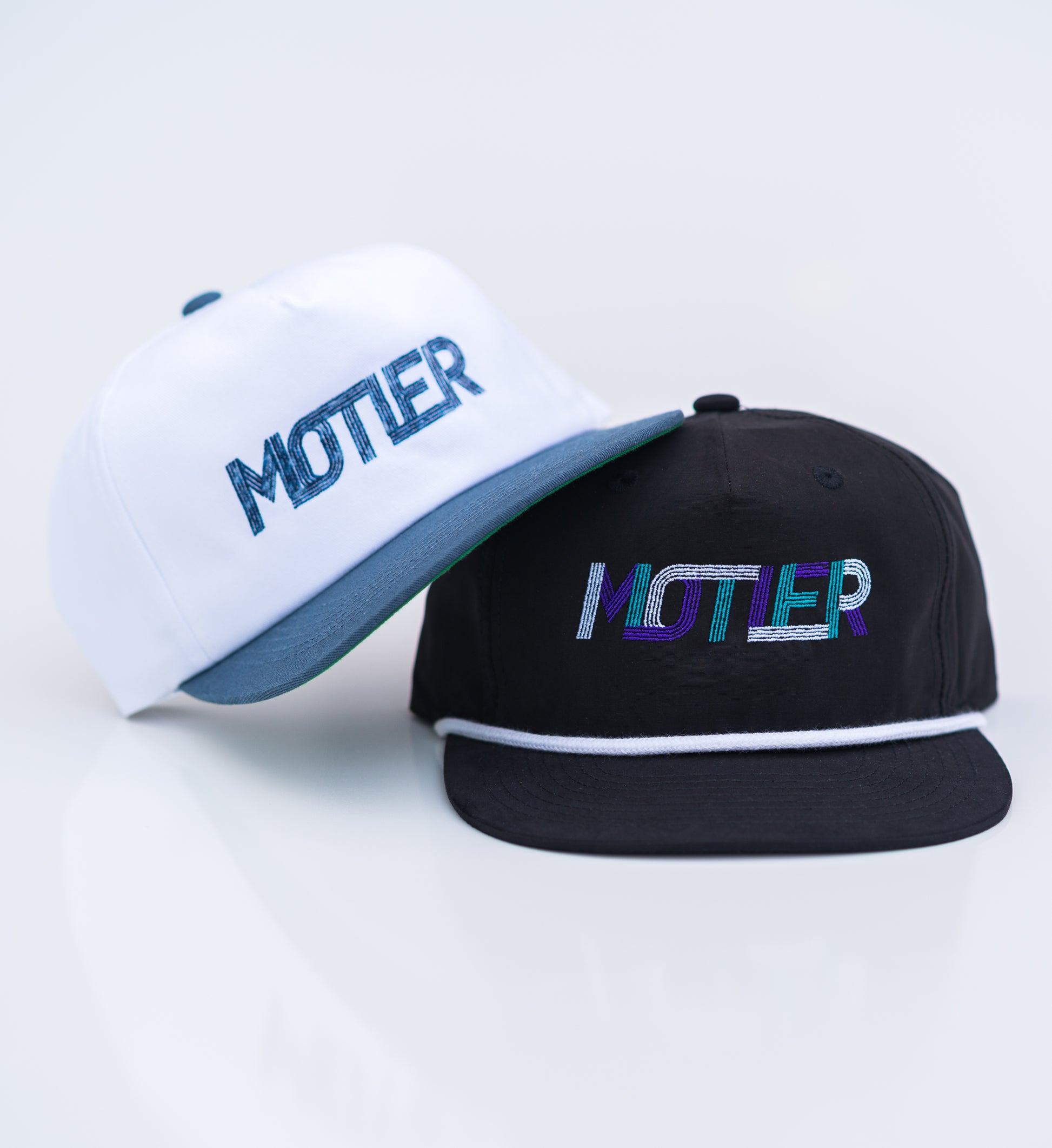 The Transit Snapback (Slate Blue/White) - Motier Lafayette 