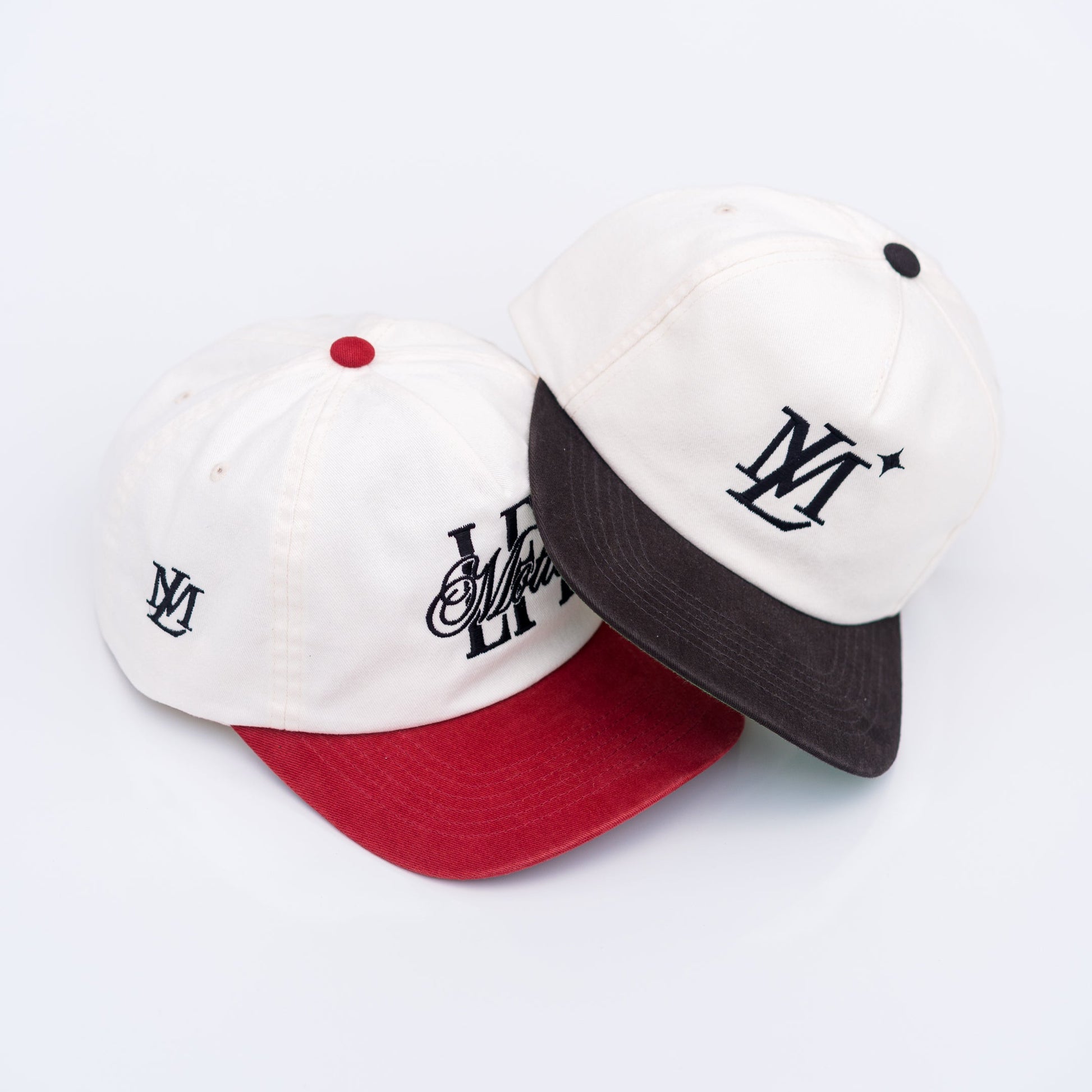 The Insignia Snapback (Black/Off-White) - Motier Lafayette 