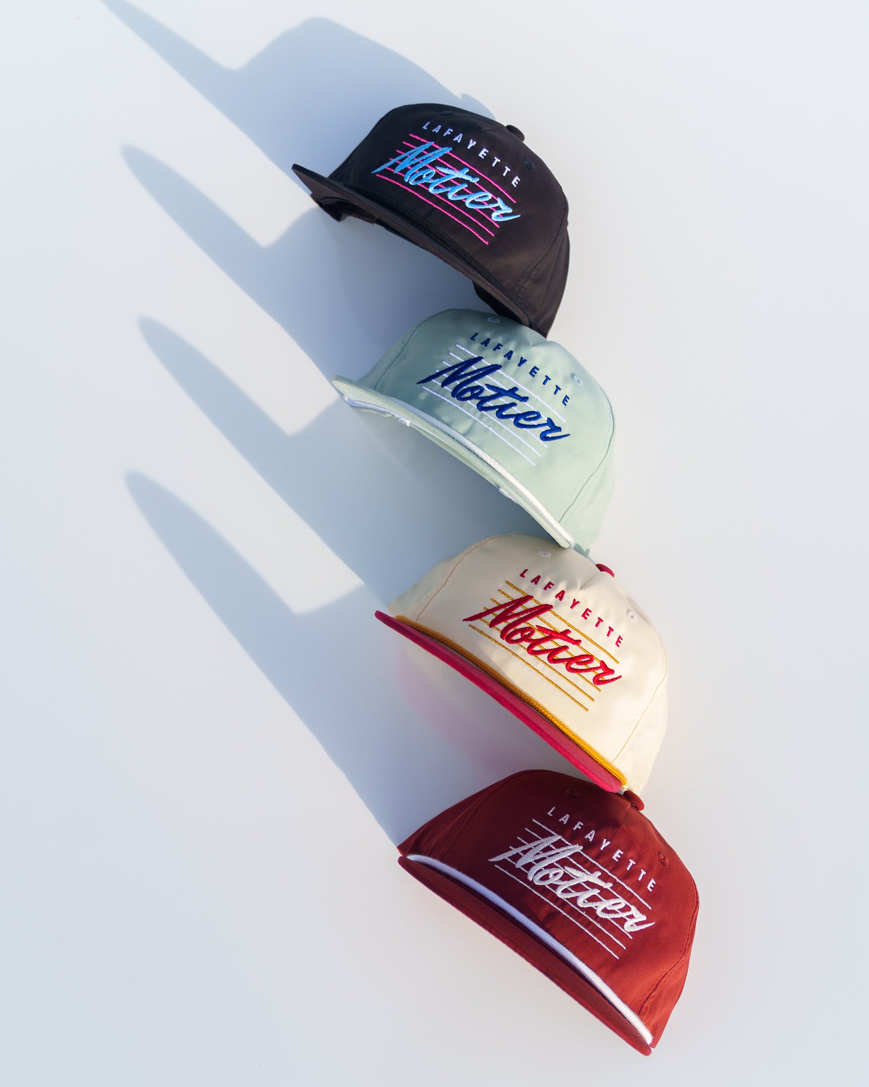 Retro Lafayette Roped Snapback (Crimson/Gold) - Motier Lafayette 