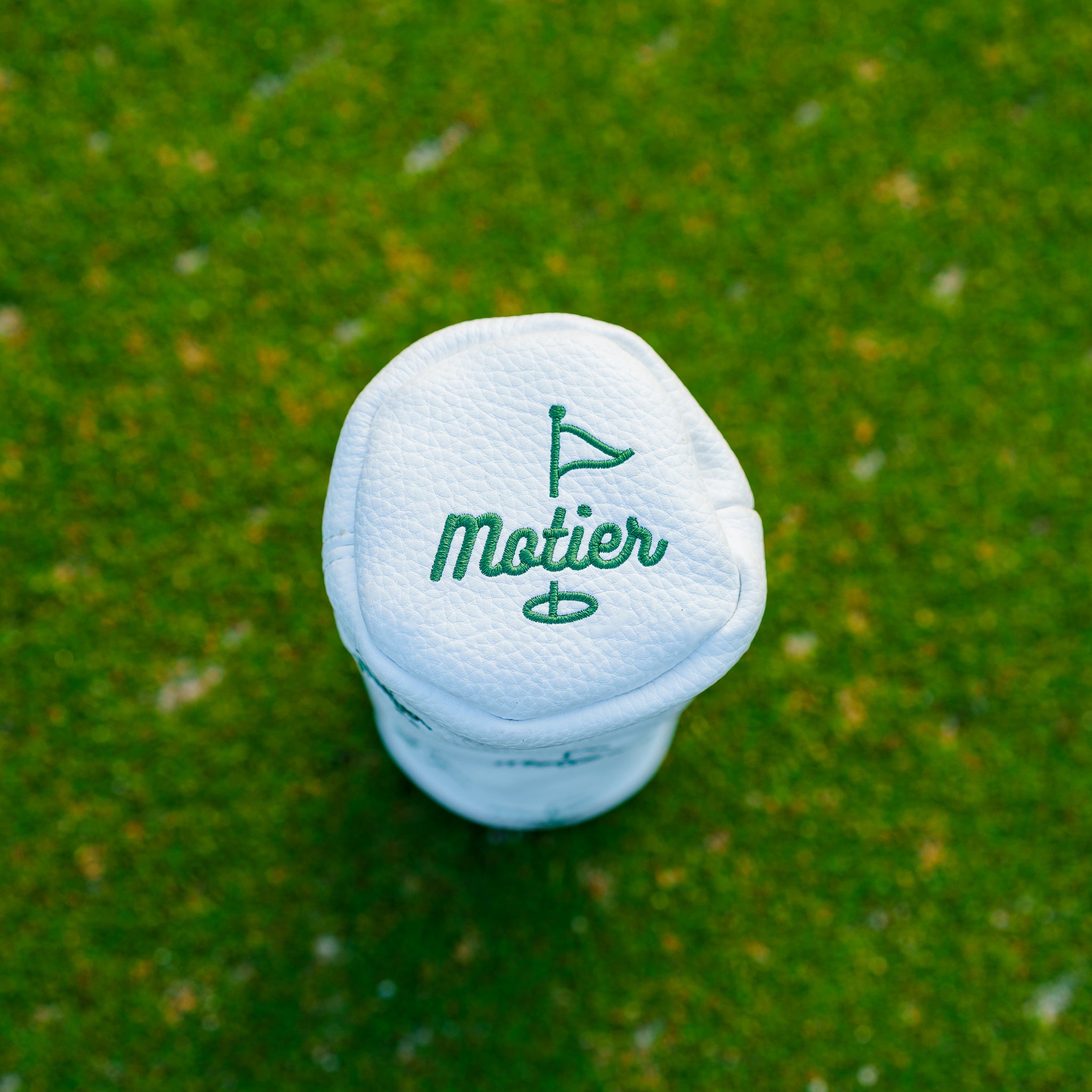 The Motier Pin Barrel Rescue Headcover (White) - Motier Lafayette 