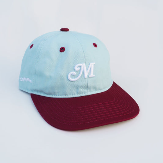 The Two Tone M Script Strapback (Philly)