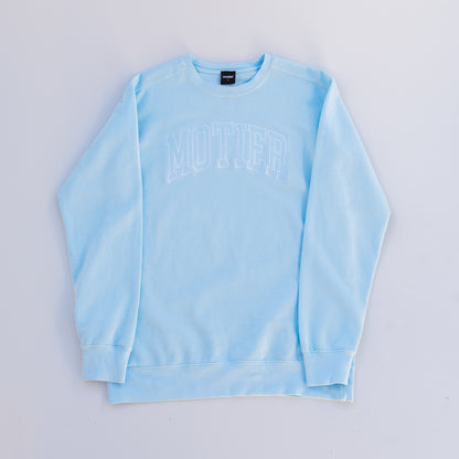 The Heritage Crewneck (Baby Blue) - Motier Lafayette 
