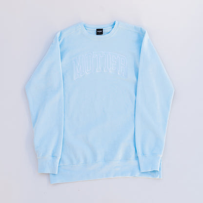 The Heritage Crewneck (Baby Blue) - Motier Lafayette 