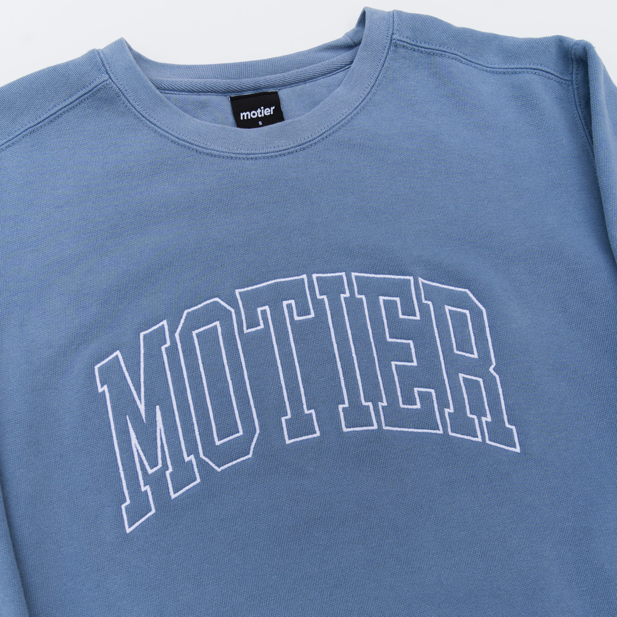 The Heritage Crewneck (Slate Blue) - Motier Lafayette 