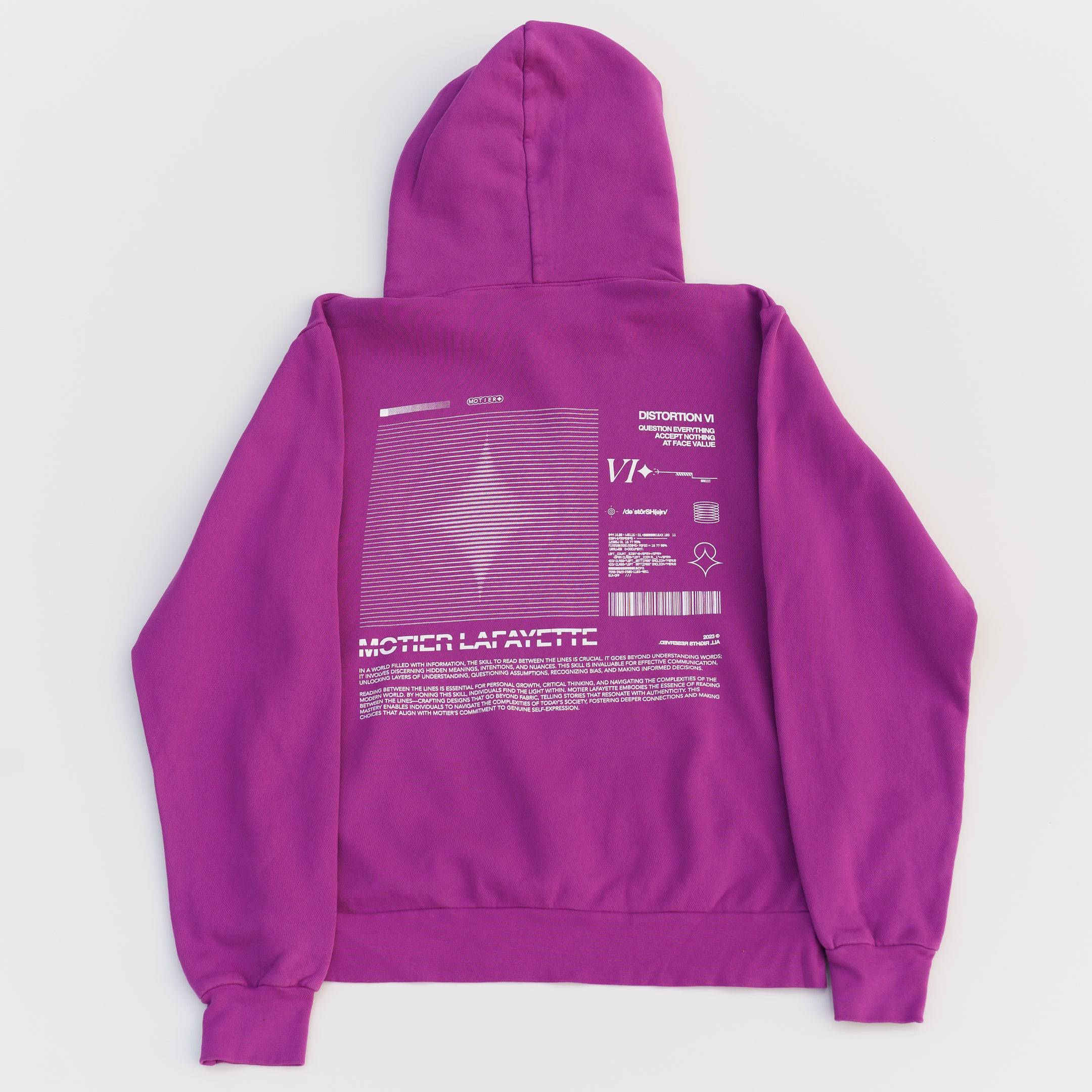 The Distortion VI Luxe Hoodie (Willow) - Motier Lafayette 