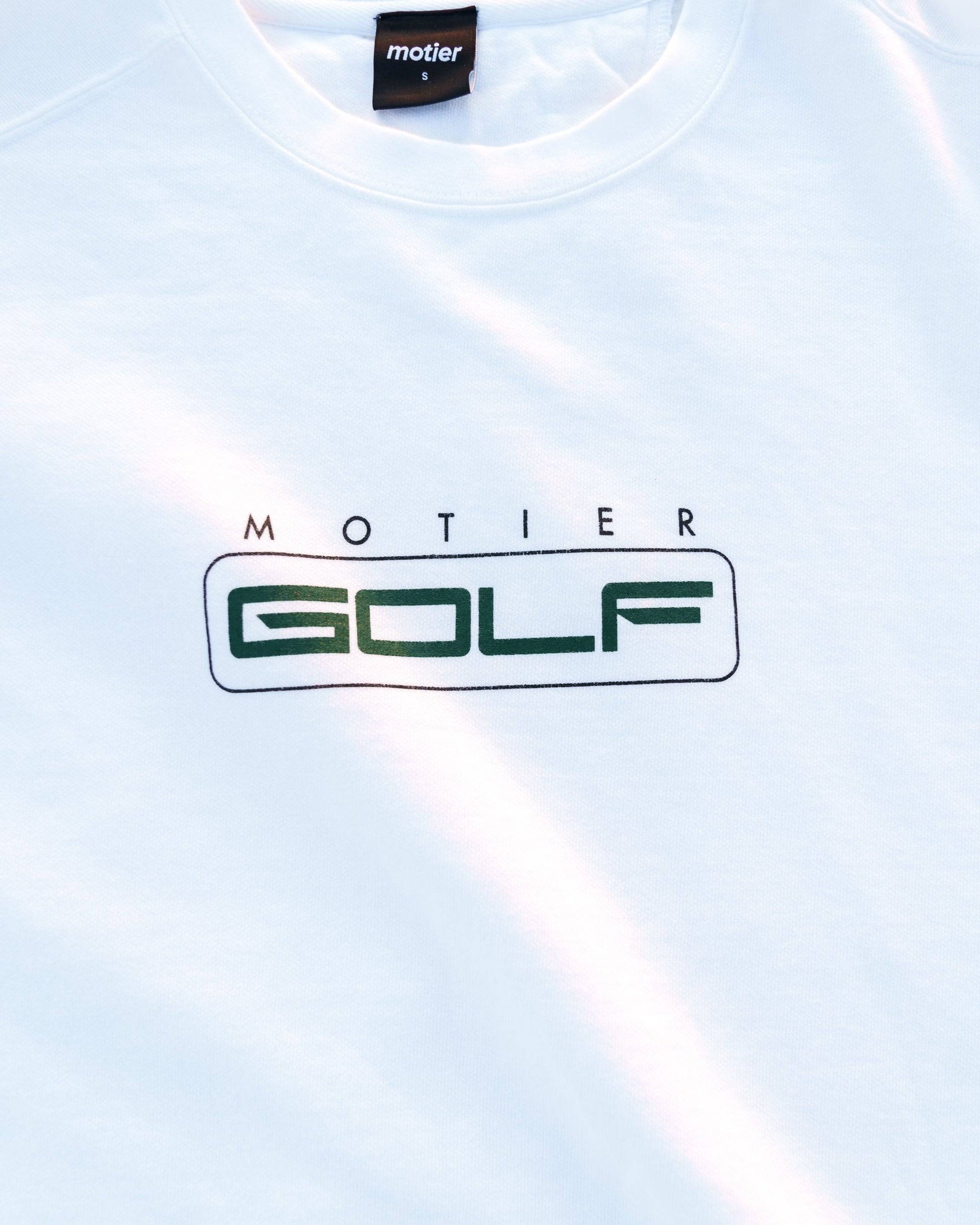 Motier Hyperdrive Crewneck (White) - Motier Lafayette 