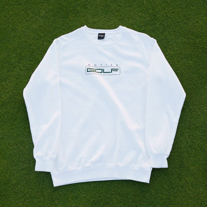 Motier Hyperdrive Crewneck (White) - Motier Lafayette 