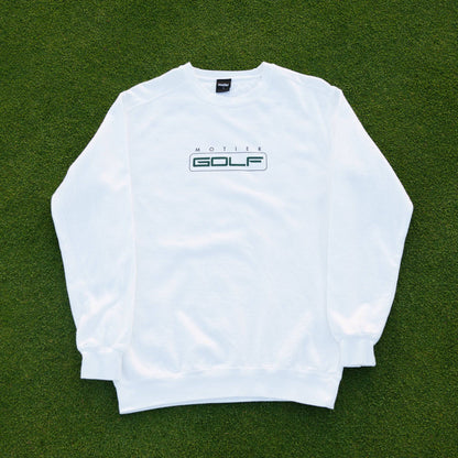 Motier Hyperdrive Crewneck (White) - Motier Lafayette 