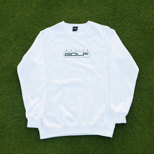 Motier Hyperdrive Crewneck (White) - Motier Lafayette 