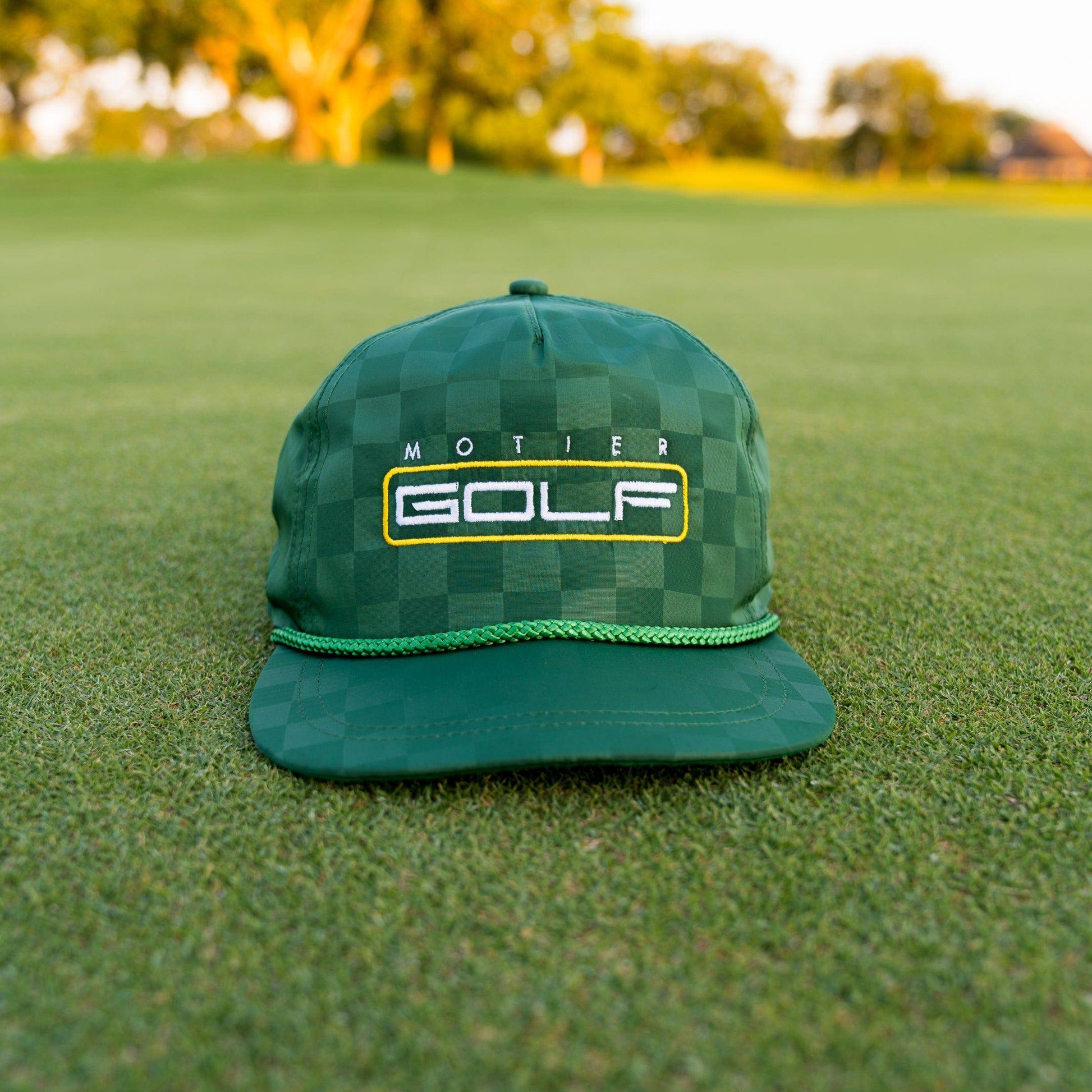 The Hyperdrive Roped Snapback (Masters Green) - Motier Lafayette 