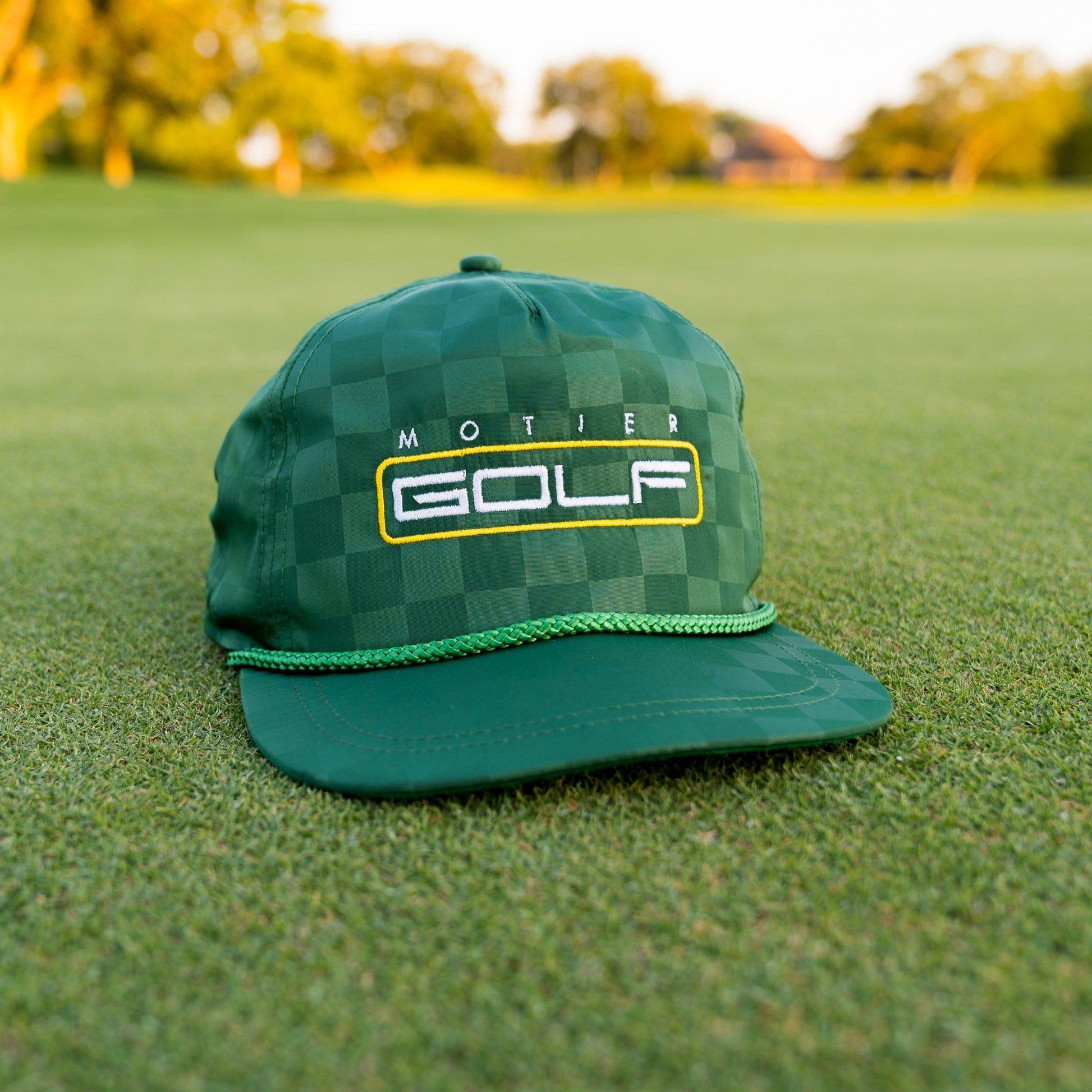 The Hyperdrive Roped Snapback (Masters Green) - Motier Lafayette 
