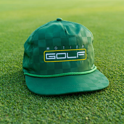 The Hyperdrive Roped Snapback (Masters Green) - Motier Lafayette 