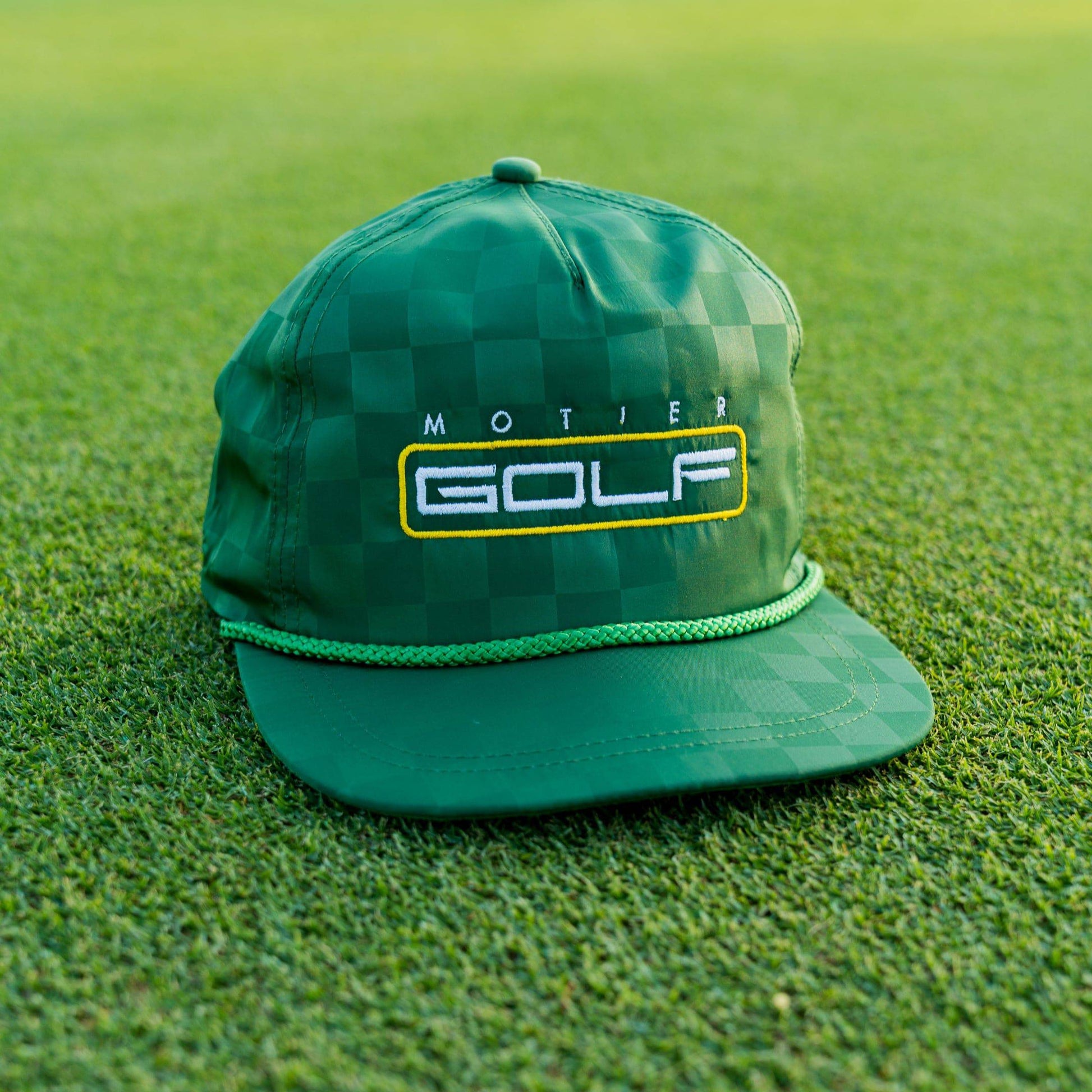 The Hyperdrive Roped Snapback (Masters Green) - Motier Lafayette 